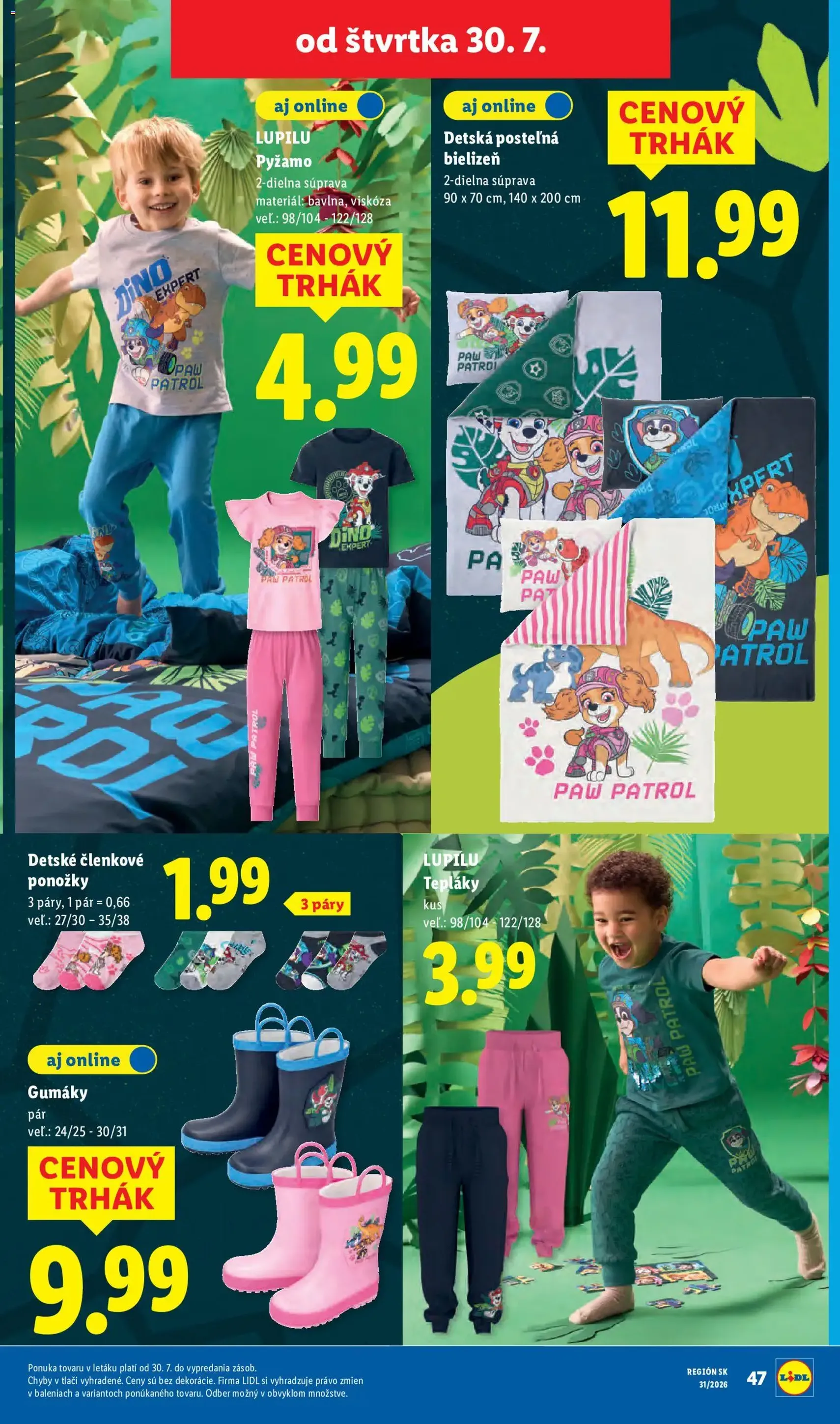 Lidl leták - platný leták od 27.07.2026 strana 97 z 108