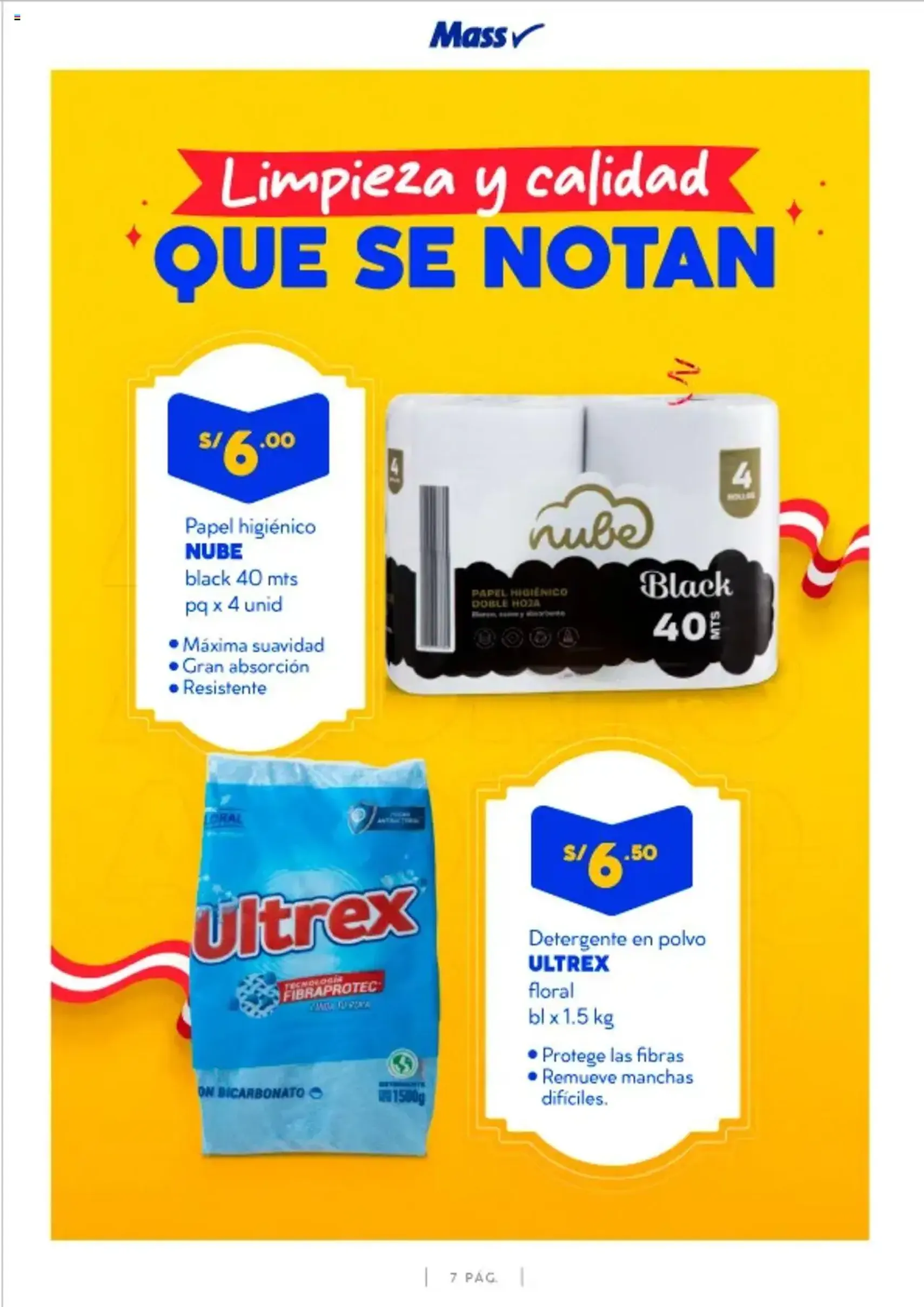 Catálogo Mass - Especial Fiestas Patrias - folleto válido desde 14/07/2025 página 7 de 7 Catálogo Mass - Especial Fiestas Patrias - folleto válido desde 14/07/2025 página 7 de 7