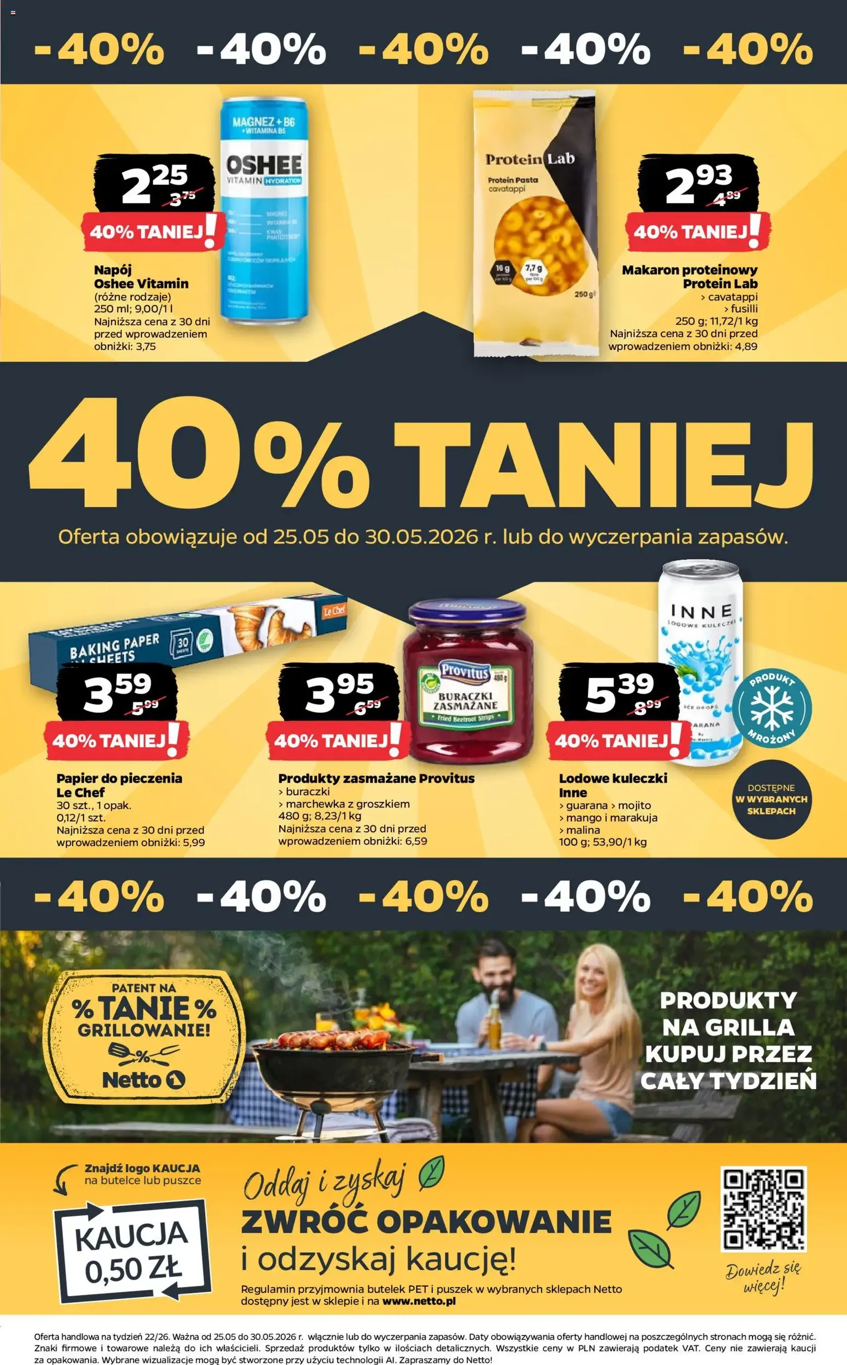 Netto gazetka od poniedziałku spożywcza - ważny gazetka od 25.05.2026 strona 41 z 42