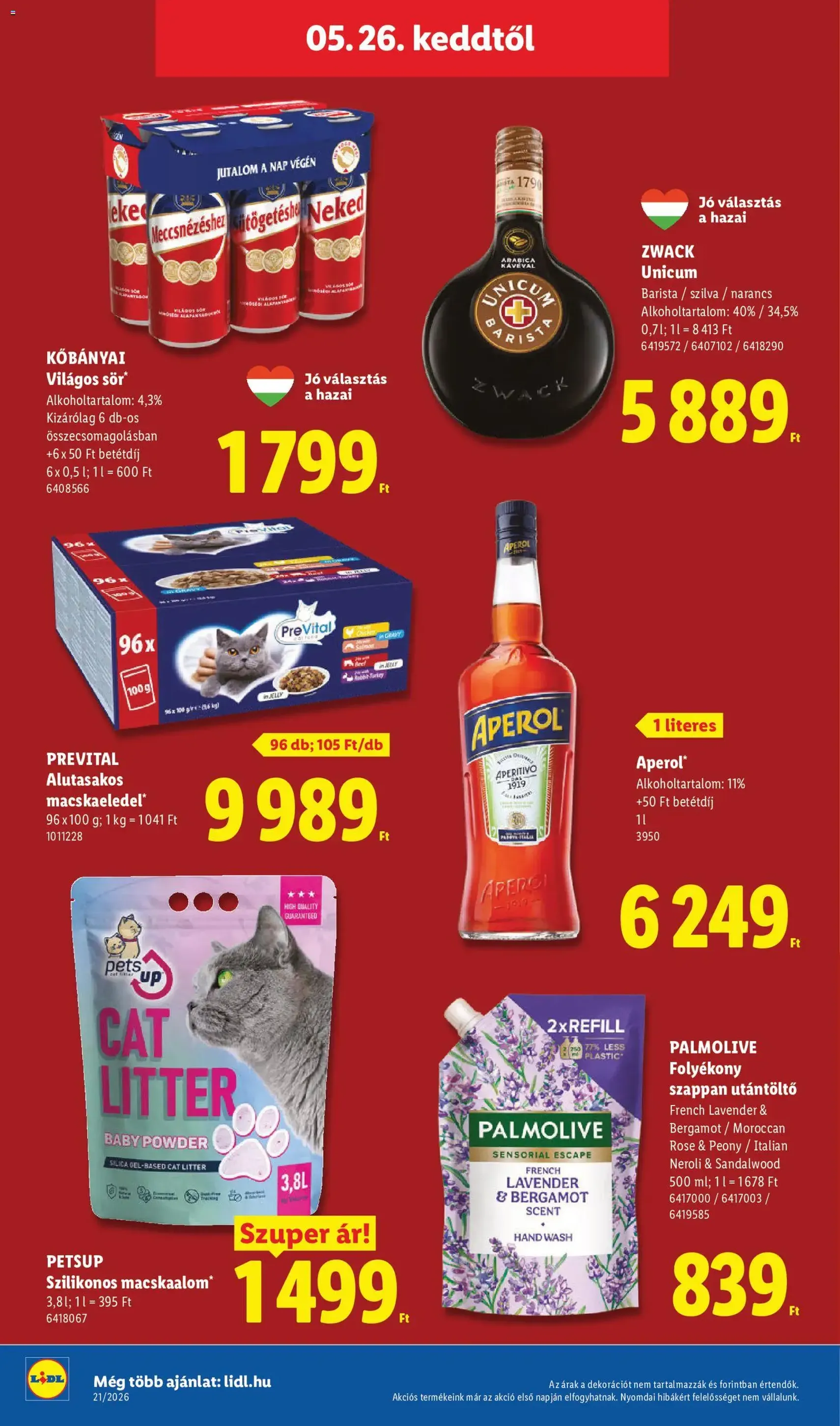 Lidl akciós újság - 2026.05.21. érvényes szórólap 80 oldal 84 oldalból