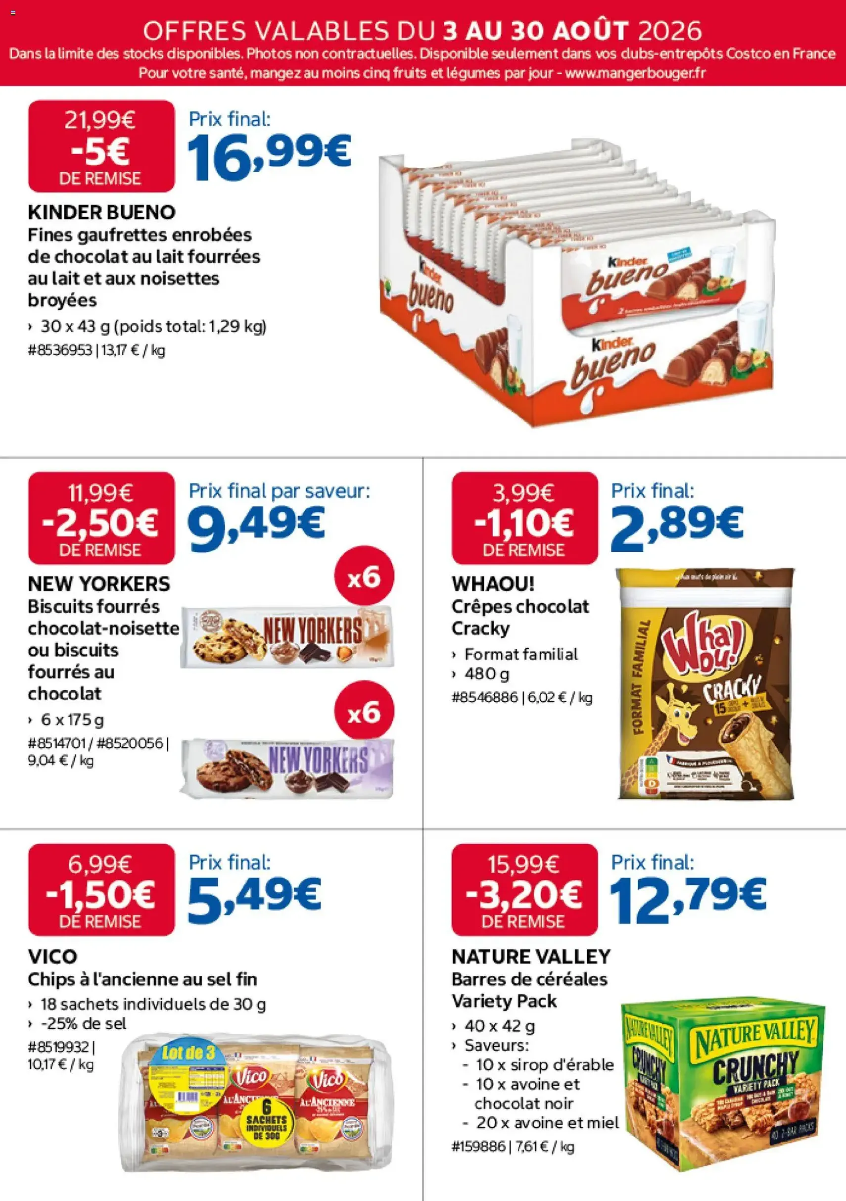 Costco catalogue - brochure valable à partir du 03/08/2026, page 13 sur 20