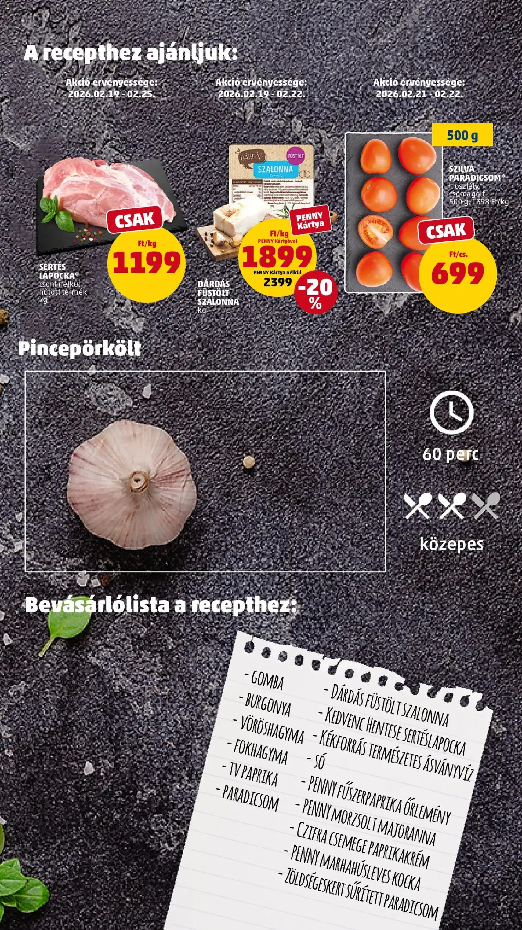 PENNY Akciós újság - 2026.02.19. érvényes szórólap 9 oldal 38 oldalból