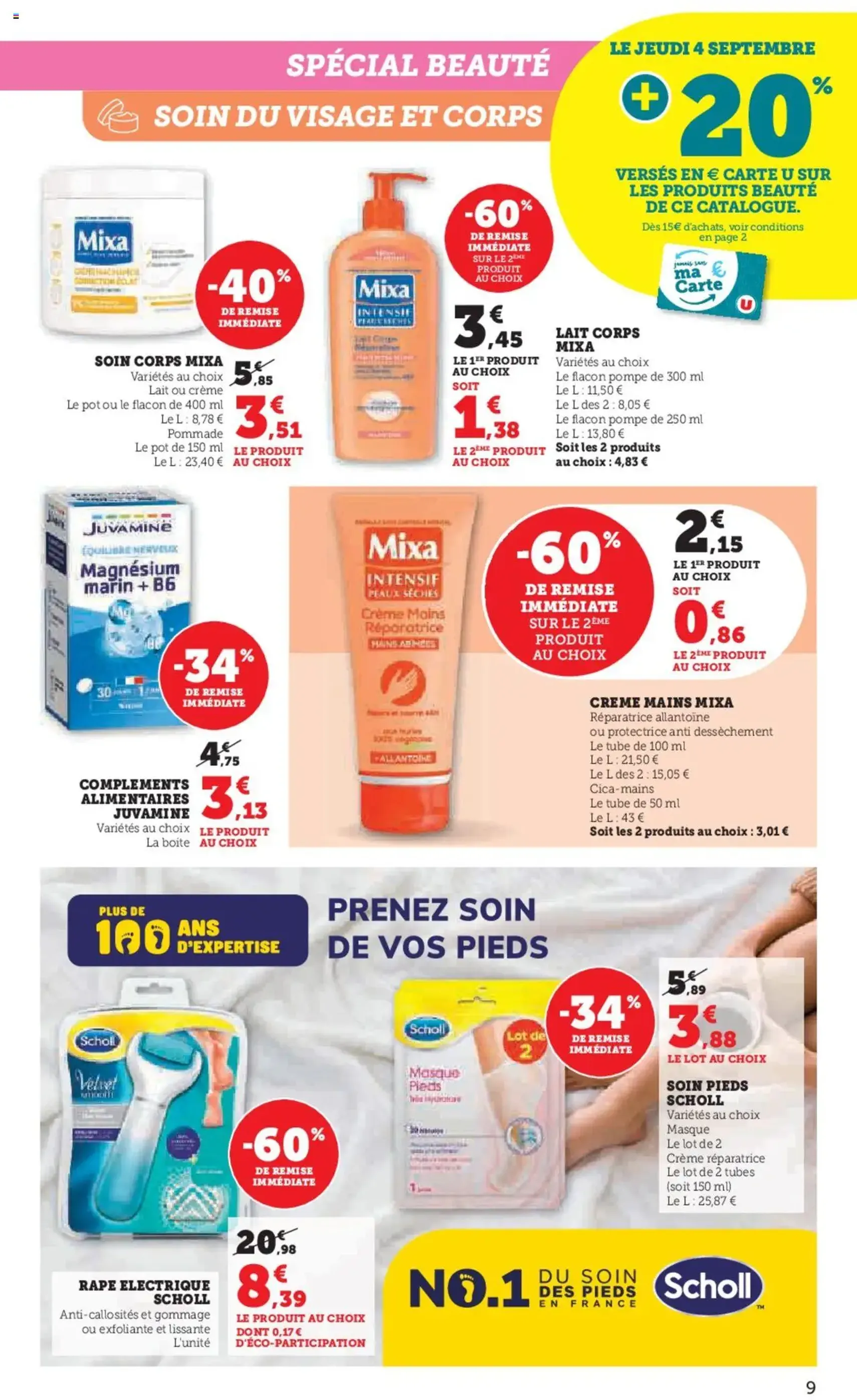 Super U catalogue - brochure valable à partir du 02/09/2025, page 9 sur 52 Super U catalogue - brochure valable à partir du 02/09/2025, page 9 sur 52