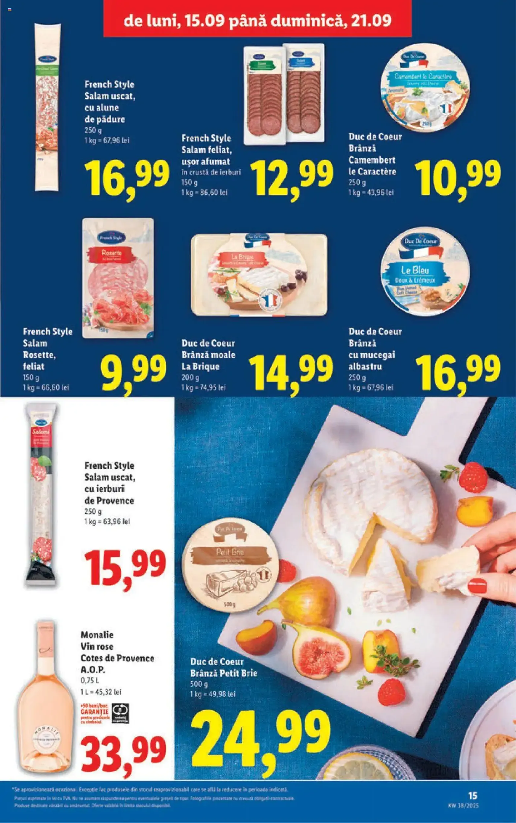 Catalog Lidl - cataloage valabile începând cu 15.09.2025 pagina 15 din 40 Catalog Lidl - cataloage valabile începând cu 15.09.2025 pagina 15 din 40