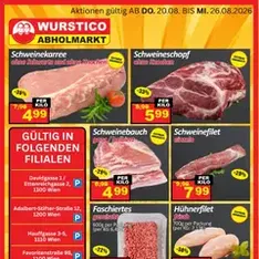 Wurstico Abholmarkt Flugblatt - Prospekt Vorschau gültig ab 20.08.2026