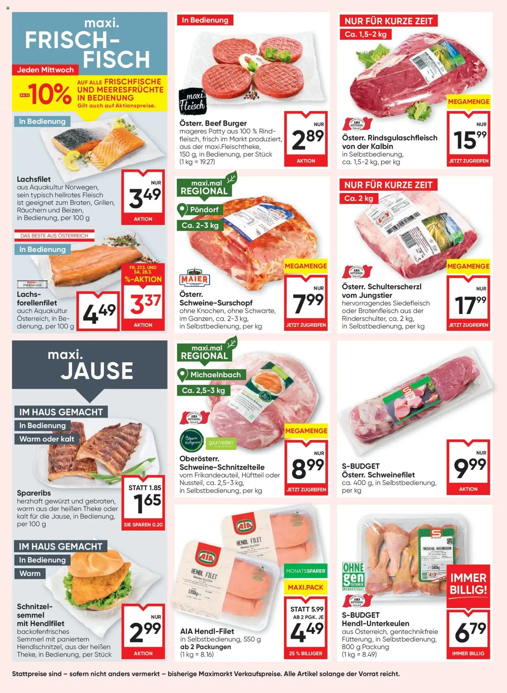 Maximarkt Flugblatt - Gültiger Prospekt ab 26.03.2026, Seite 8 von insgesamt 24