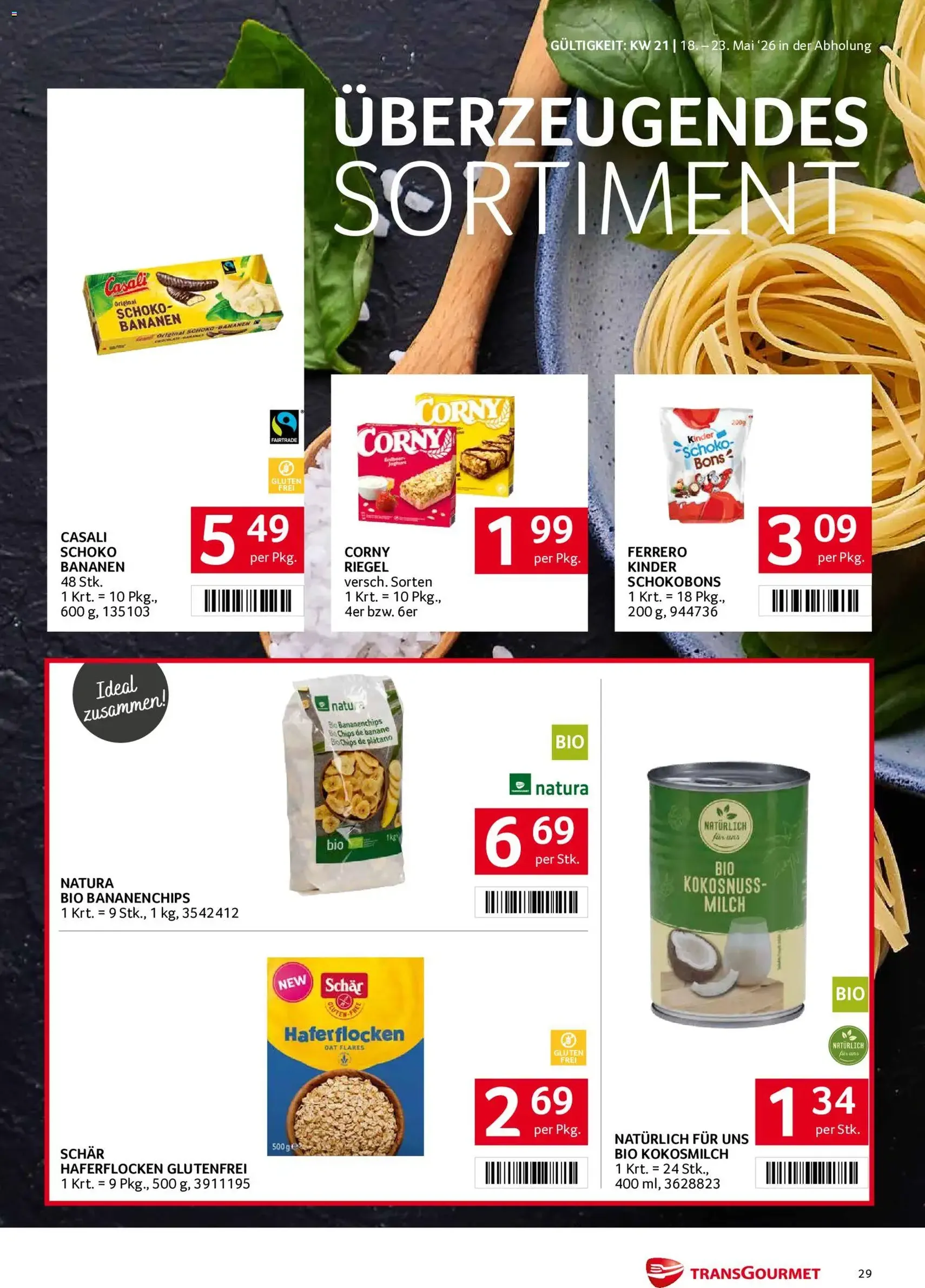 Transgourmet Flugblatt - Gültiger Prospekt ab 18.05.2026, Seite 29 von insgesamt 32