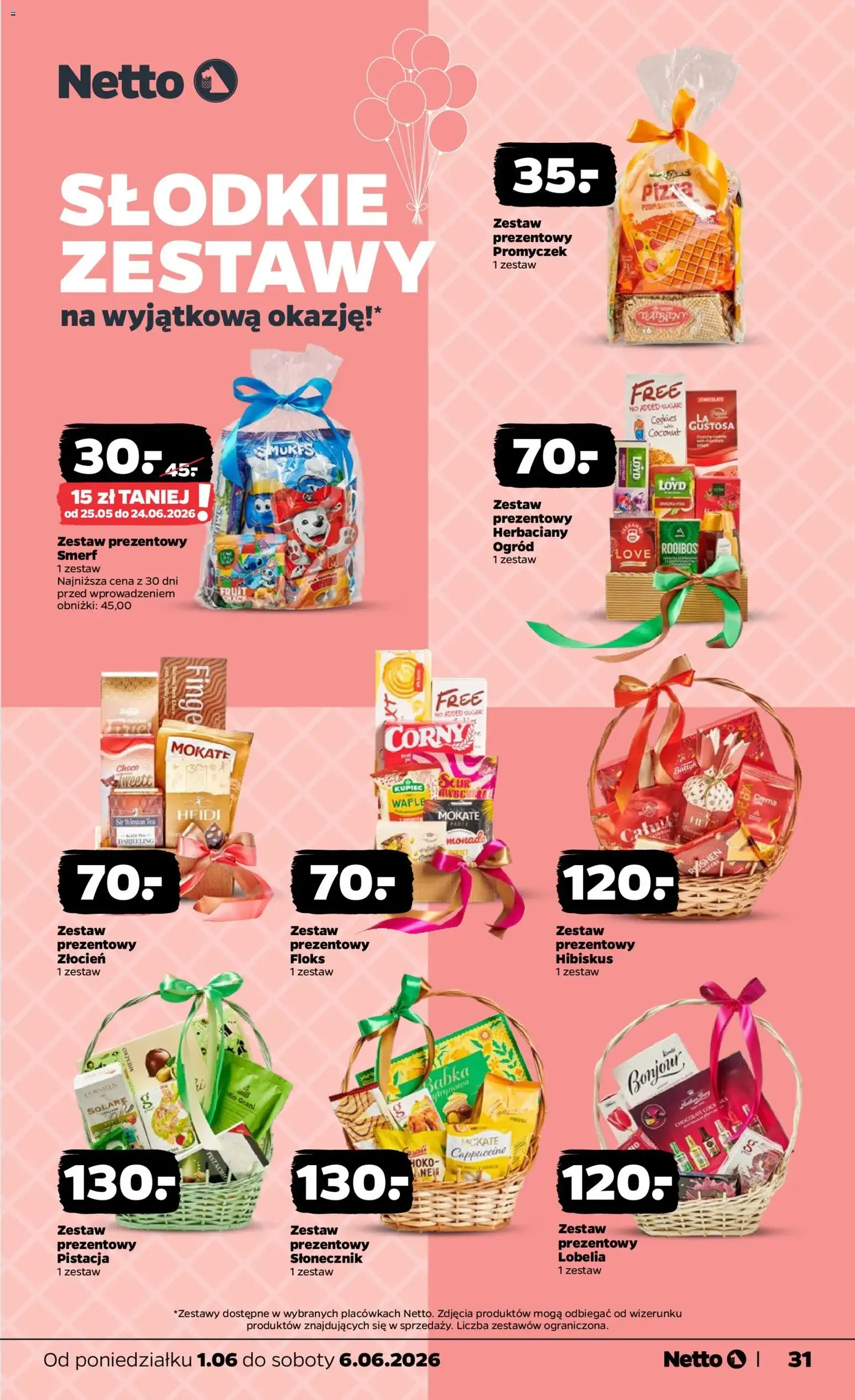Netto gazetka od poniedziałku spożywcza - ważny gazetka od 01.06.2026 strona 31 z 33