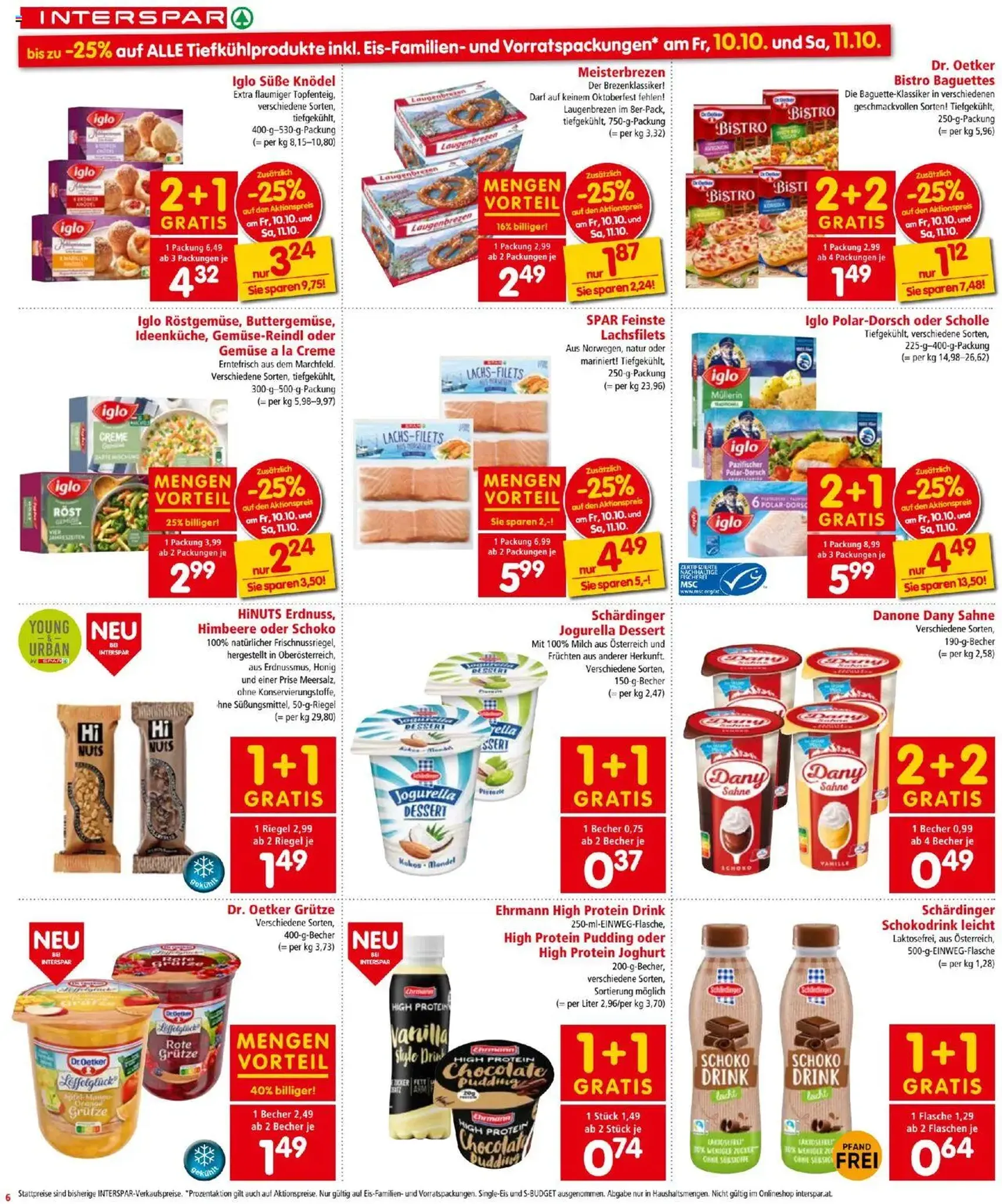 Interspar Flugblatt - Gültiger Prospekt ab 09.10.2025, Seite 6 von insgesamt 20