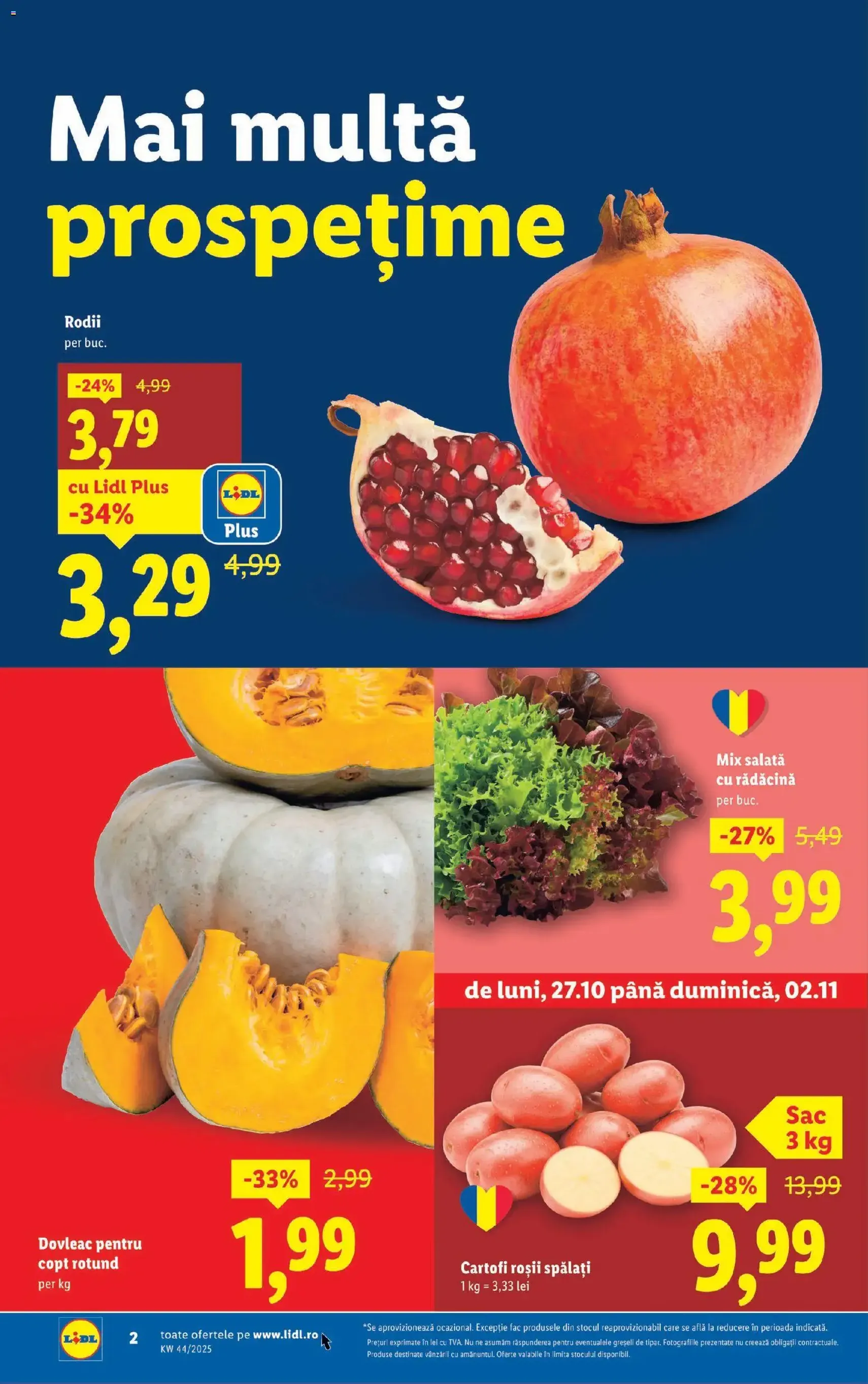 Catalog Lidl - cataloage valabile începând cu 27.10.2025 pagina 2 din 40 Catalog Lidl - cataloage valabile începând cu 27.10.2025 pagina 2 din 40