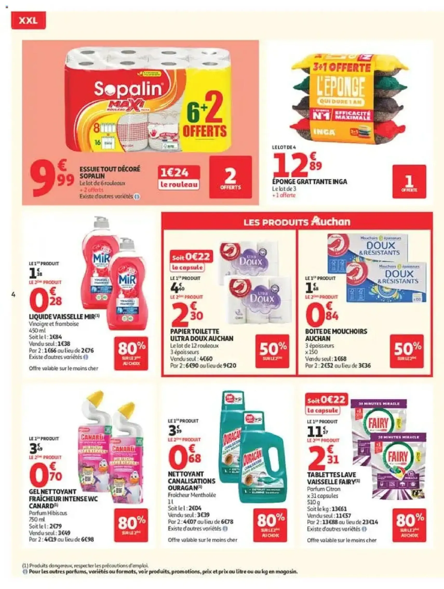 Auchan catalogue - brochure valable à partir du 18/08/2026, page 4 sur 51