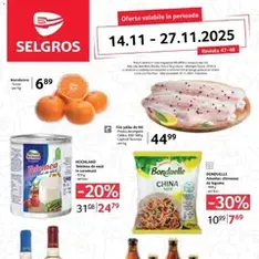 Catalog Selgros - Food - previzualizare cataloage valabilă începând cu 14.11.2025