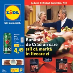 Catalog Lidl - previzualizare cataloage valabilă începând cu 01.12.2025