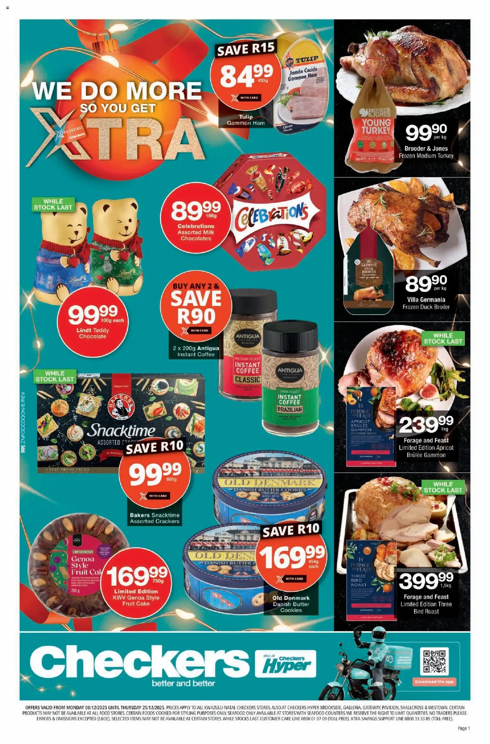 Checkers Specials - valid flyer from 08/12/2025, page 1 of 6