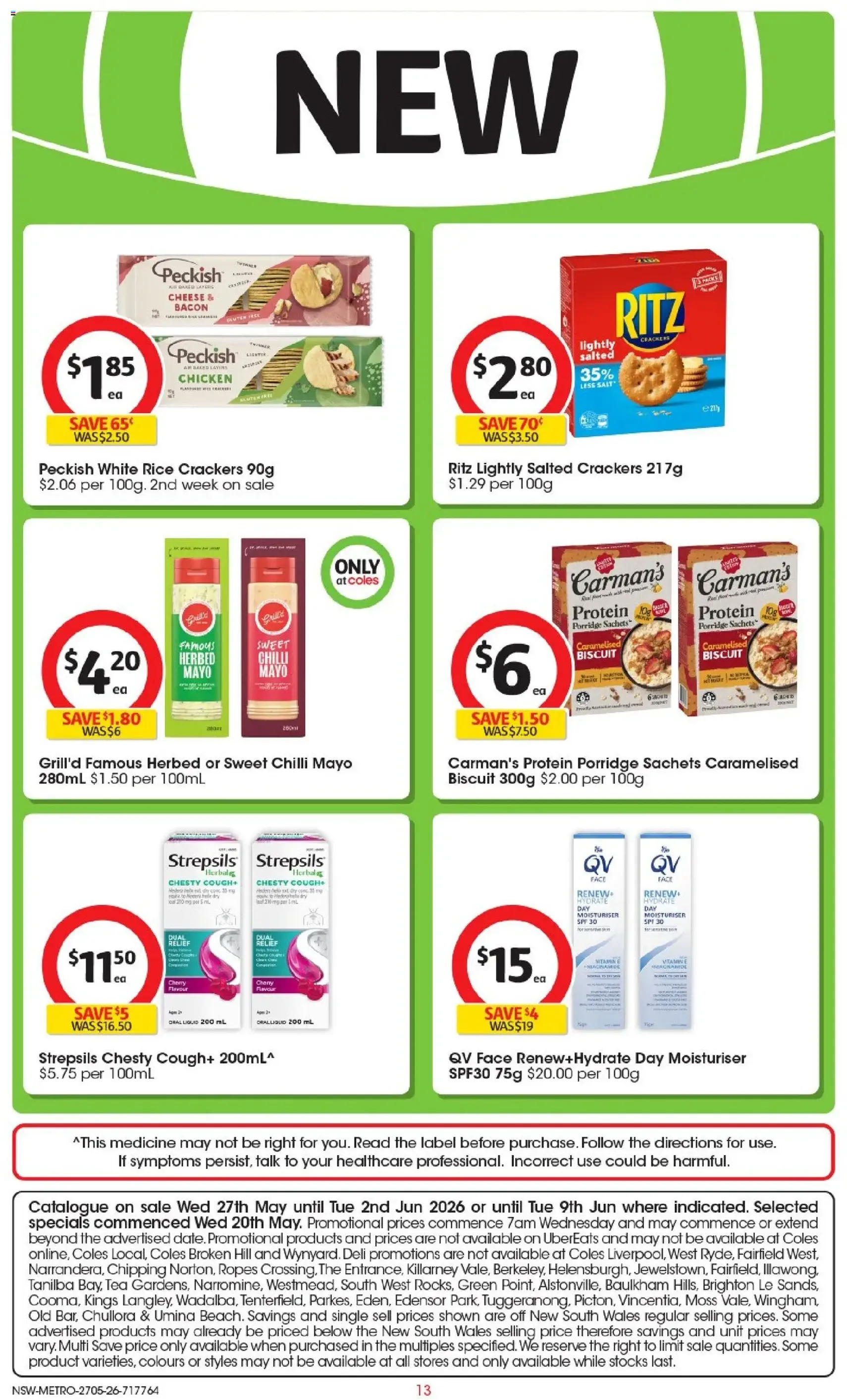 Coles catalogue - valid flyer from 27/05/2026, page 13 of 48