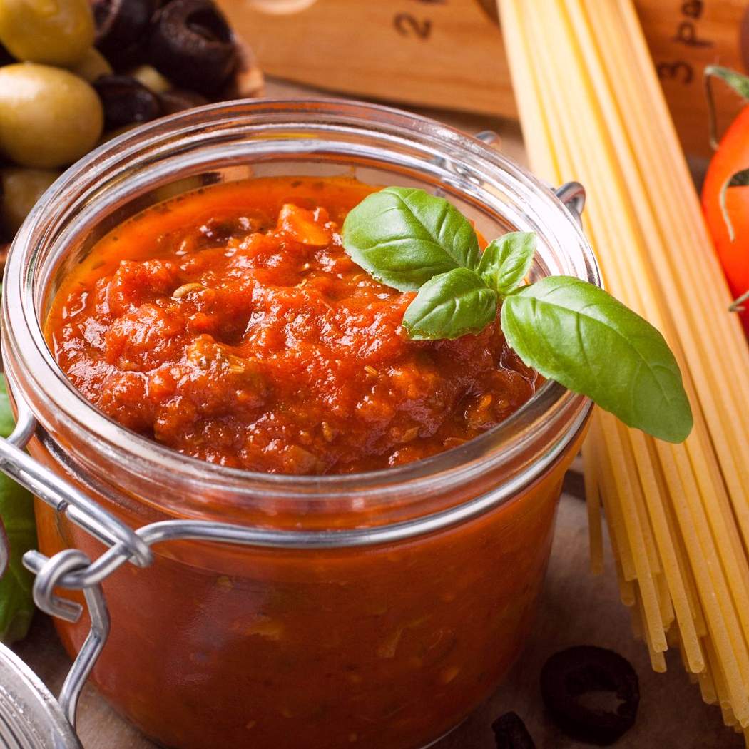 Salsa per spaghetti con pomodori