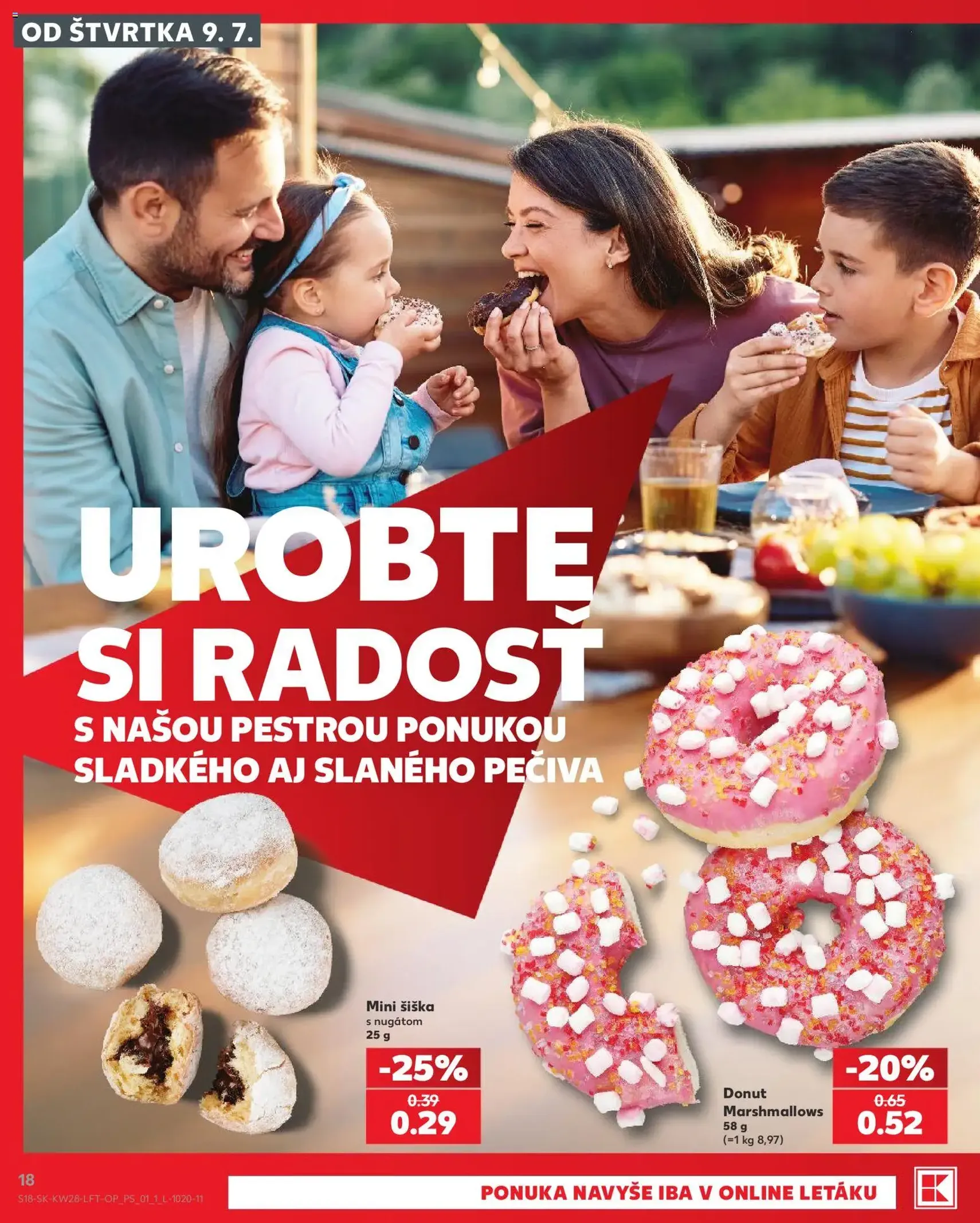Kaufland SK akciós újság - 2026.07.09. érvényes szórólap 18 oldal 82 oldalból