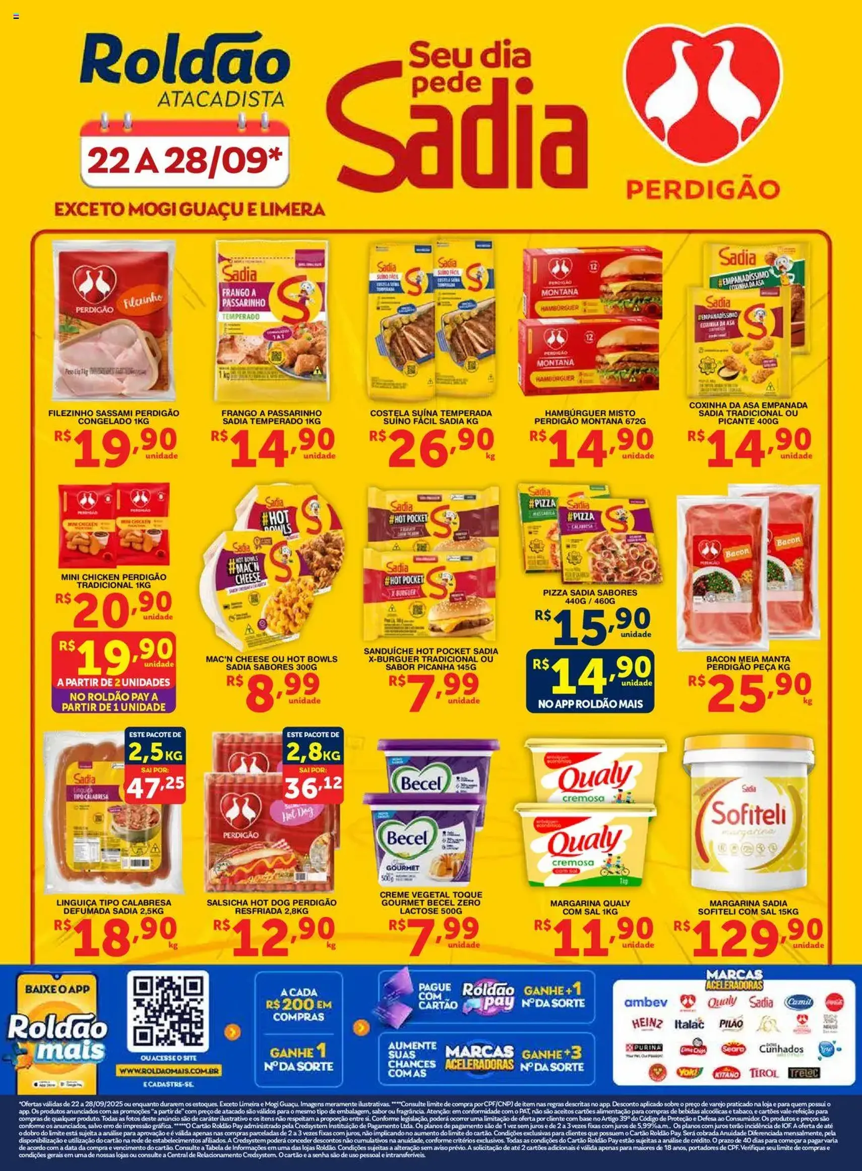 Roldão - Ofertas Seu Dia Pede Sadia - folheto válido a partir de 22/09/2025 página 1 de 1