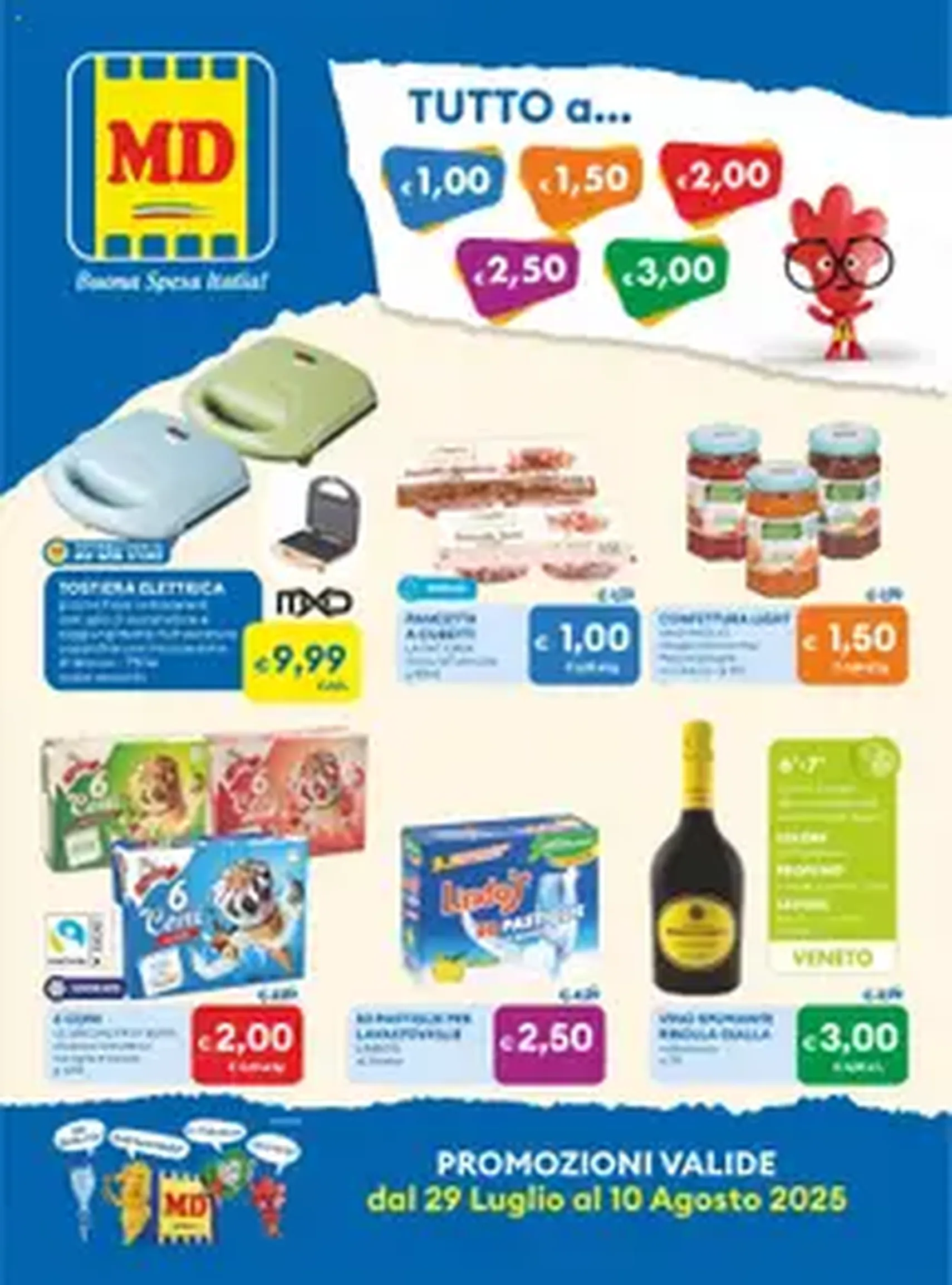 Volantino MD Discount - volantino valido dal 29/07/2025 pagina 1 di 1