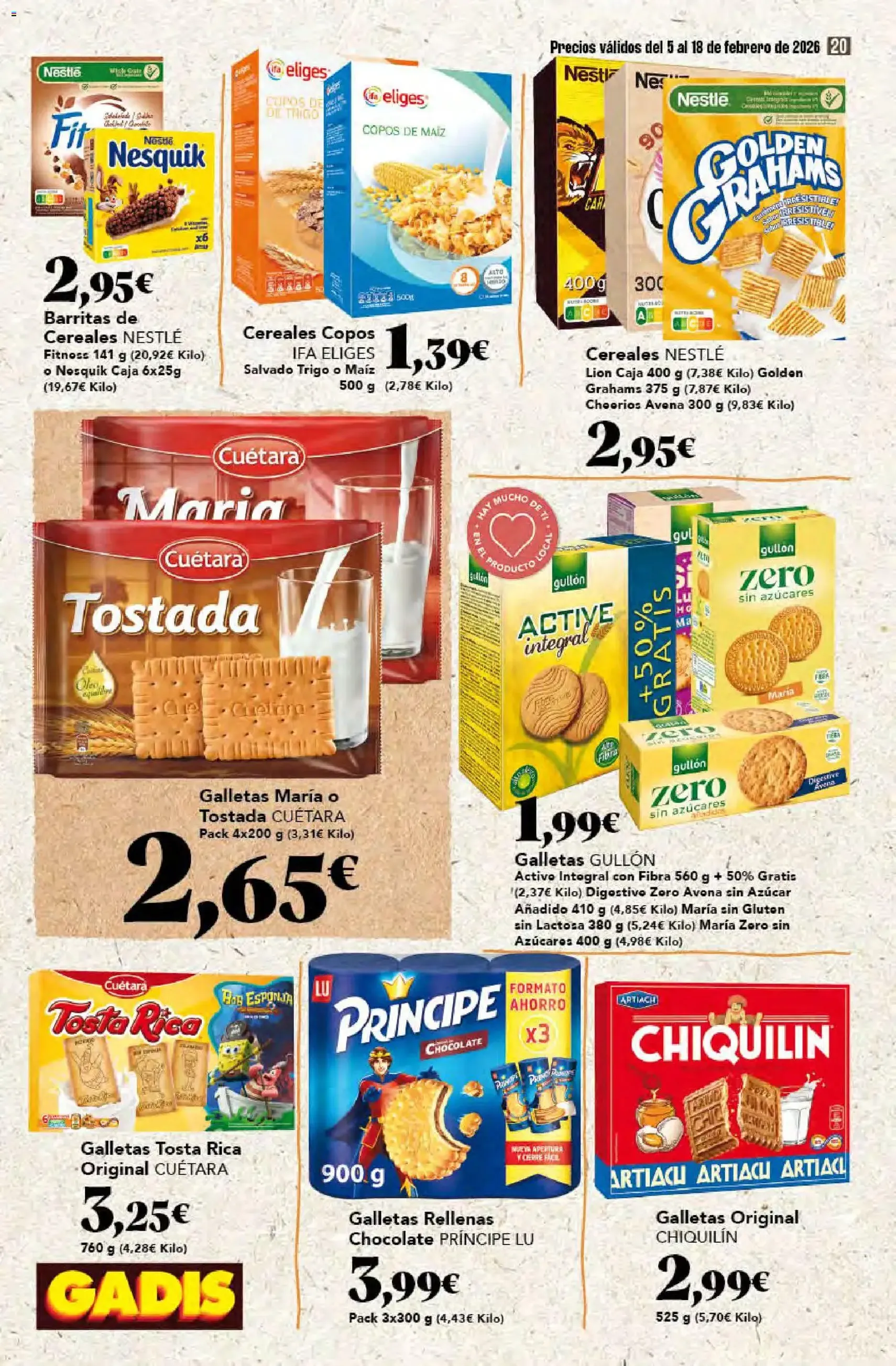 Gadis - folleto - folleto válido desde 05/02/2026 página 20 de 40
