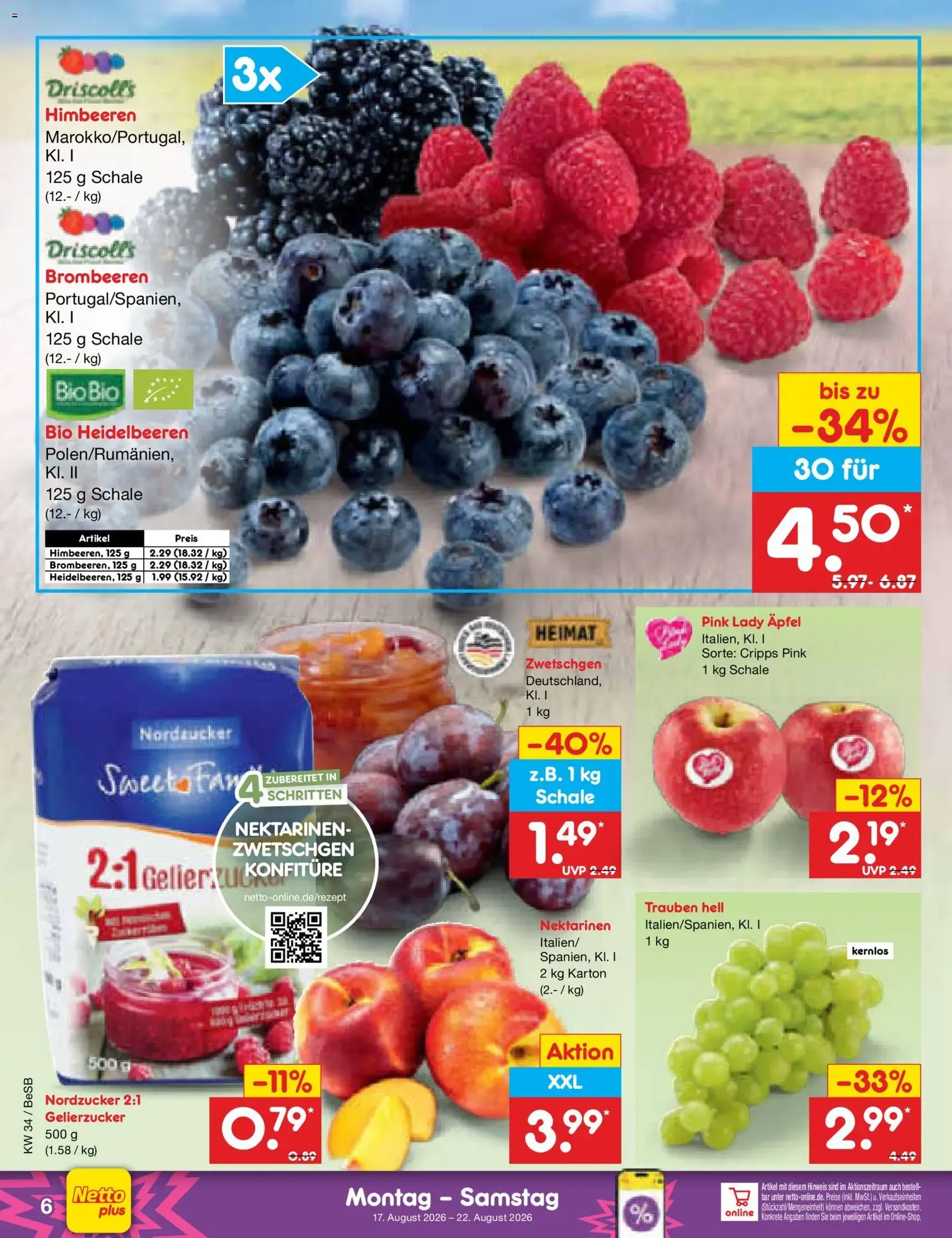 Netto Marken-Discount Prospekt - Gültiger Prospekt ab 17.08.2026, Seite 8 von insgesamt 65