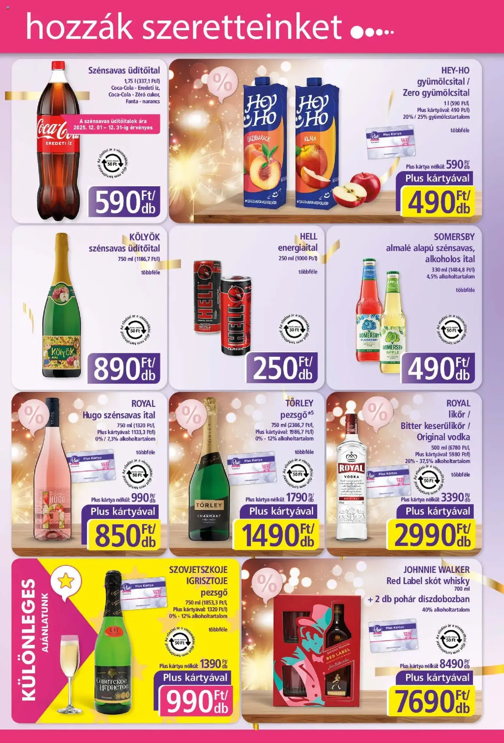 Plus Market Akciós újság - 2025.12.18. érvényes szórólap 11 oldal 12 oldalból