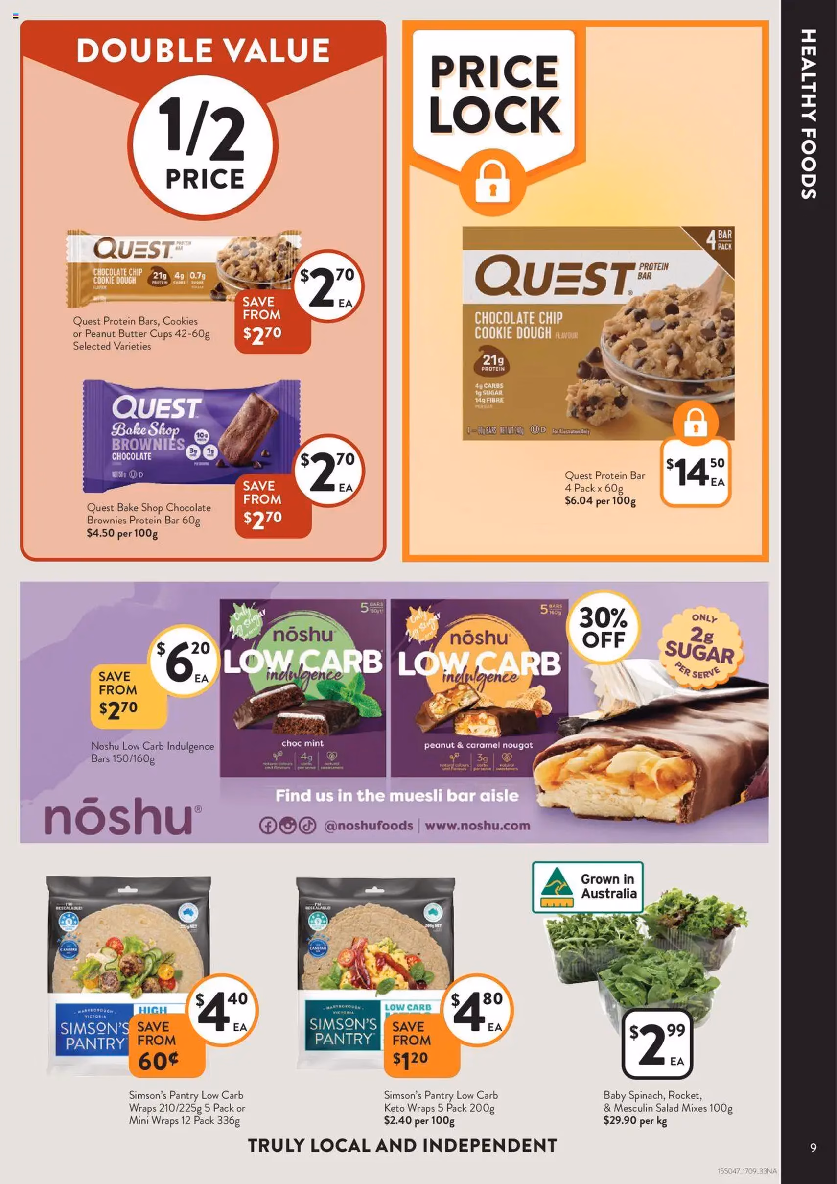 Foodworks Catalogue NSW - valid flyer from 17/09/2025, page 9 of 33