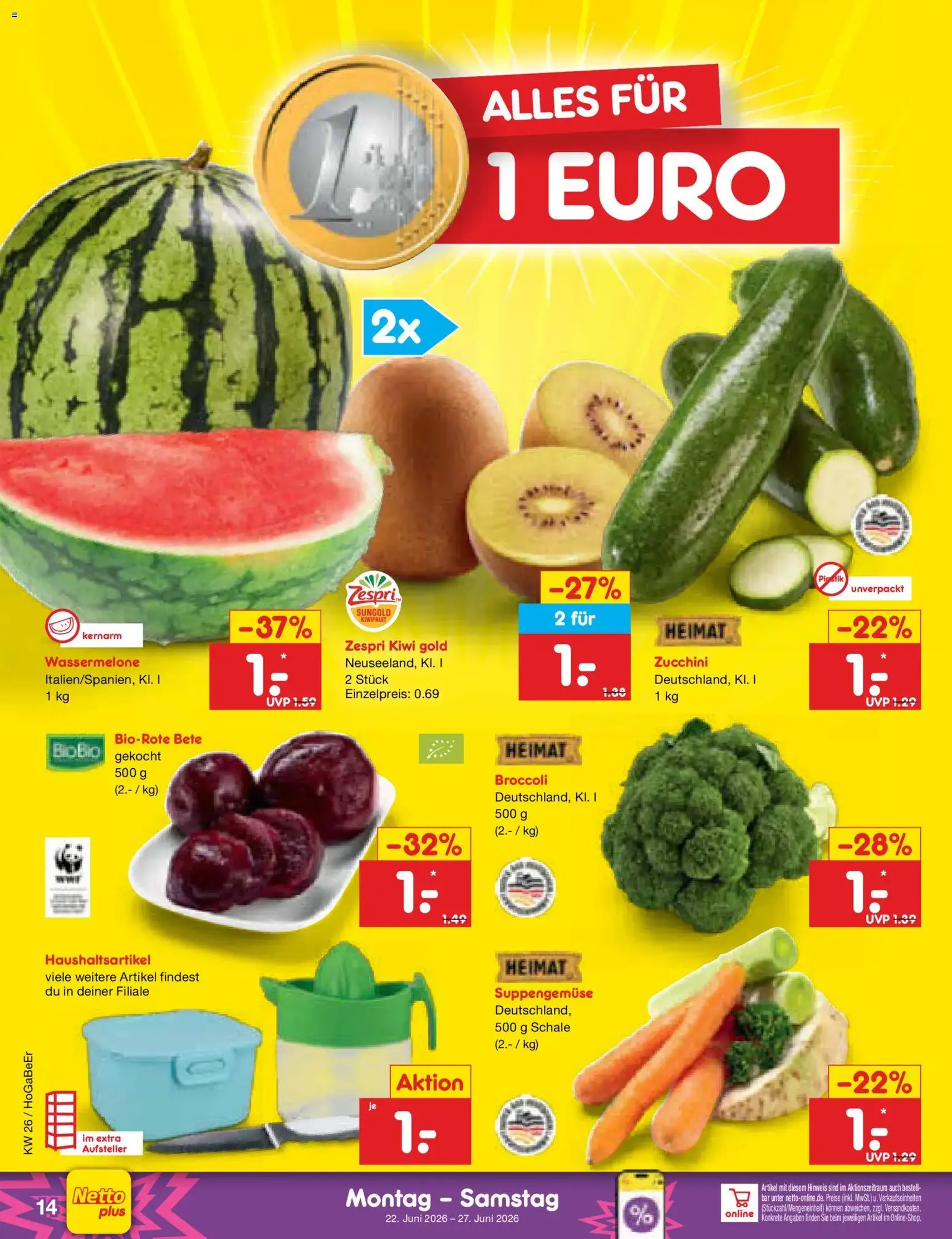 Netto Marken-Discount Prospekt - Gültiger Prospekt ab 22.06.2026, Seite 18 von insgesamt 62