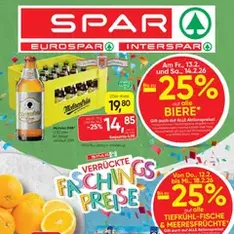 Spar Flugblatt - Prospekt Vorschau gültig ab 12.02.2026