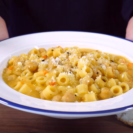 Anteprima ricetta Pasta e ceci