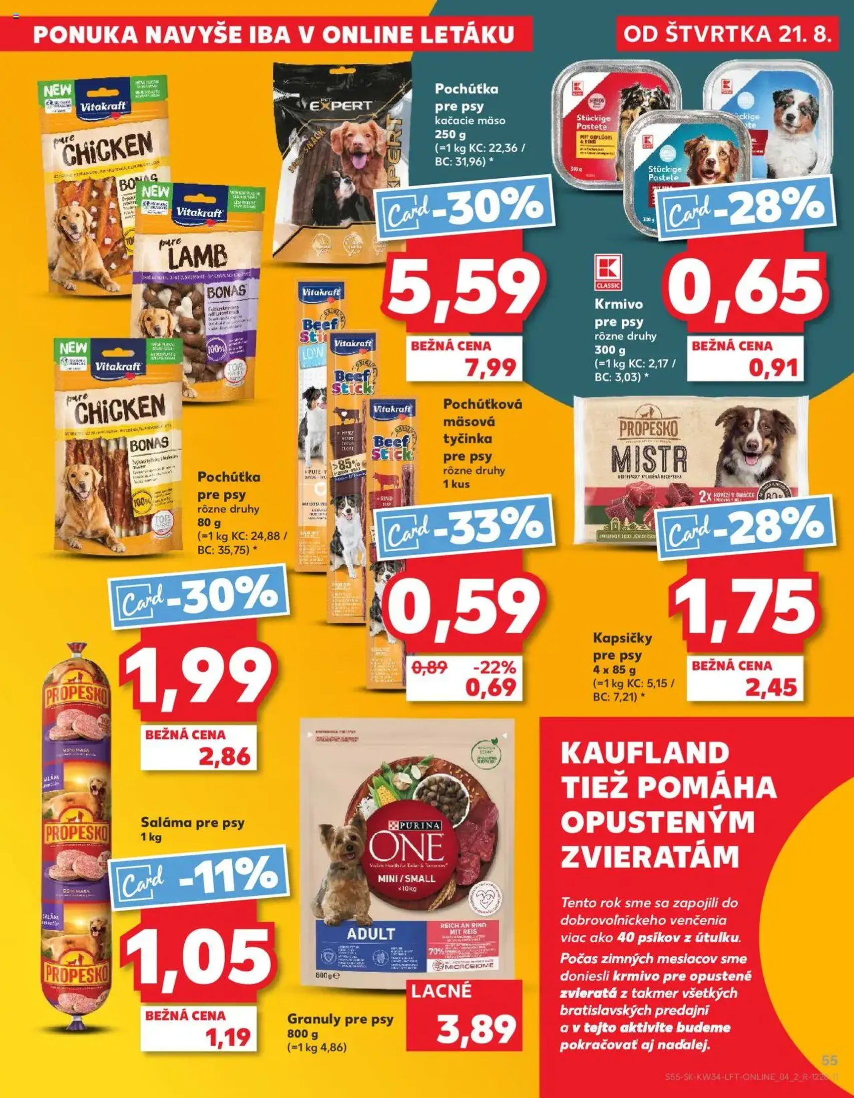 Kaufland SK Bratislava-Devínska Nová Ves - 2025.08.21. érvényes szórólap 55 oldal 78 oldalból