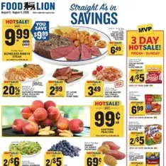 Food Lion Weekly Ad - Flyer preview valid from 08/05/2026