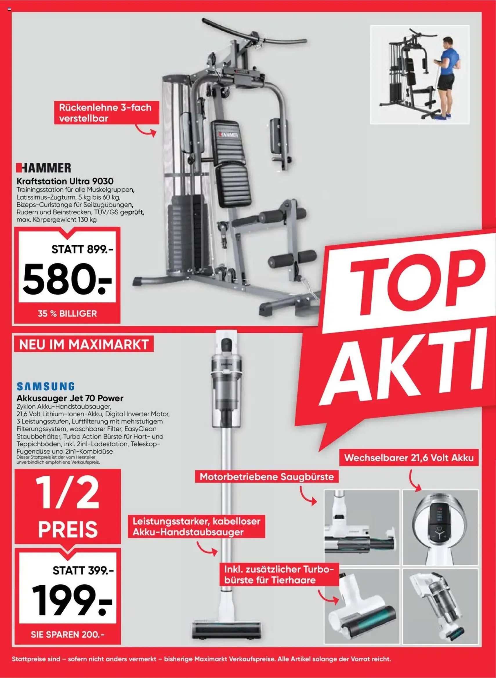 Maximarkt Flugblatt - Gültiger Prospekt ab 16.10.2025, Seite 22 von insgesamt 24 Maximarkt Flugblatt - Gültiger Prospekt ab 16.10.2025, Seite 22 von insgesamt 24