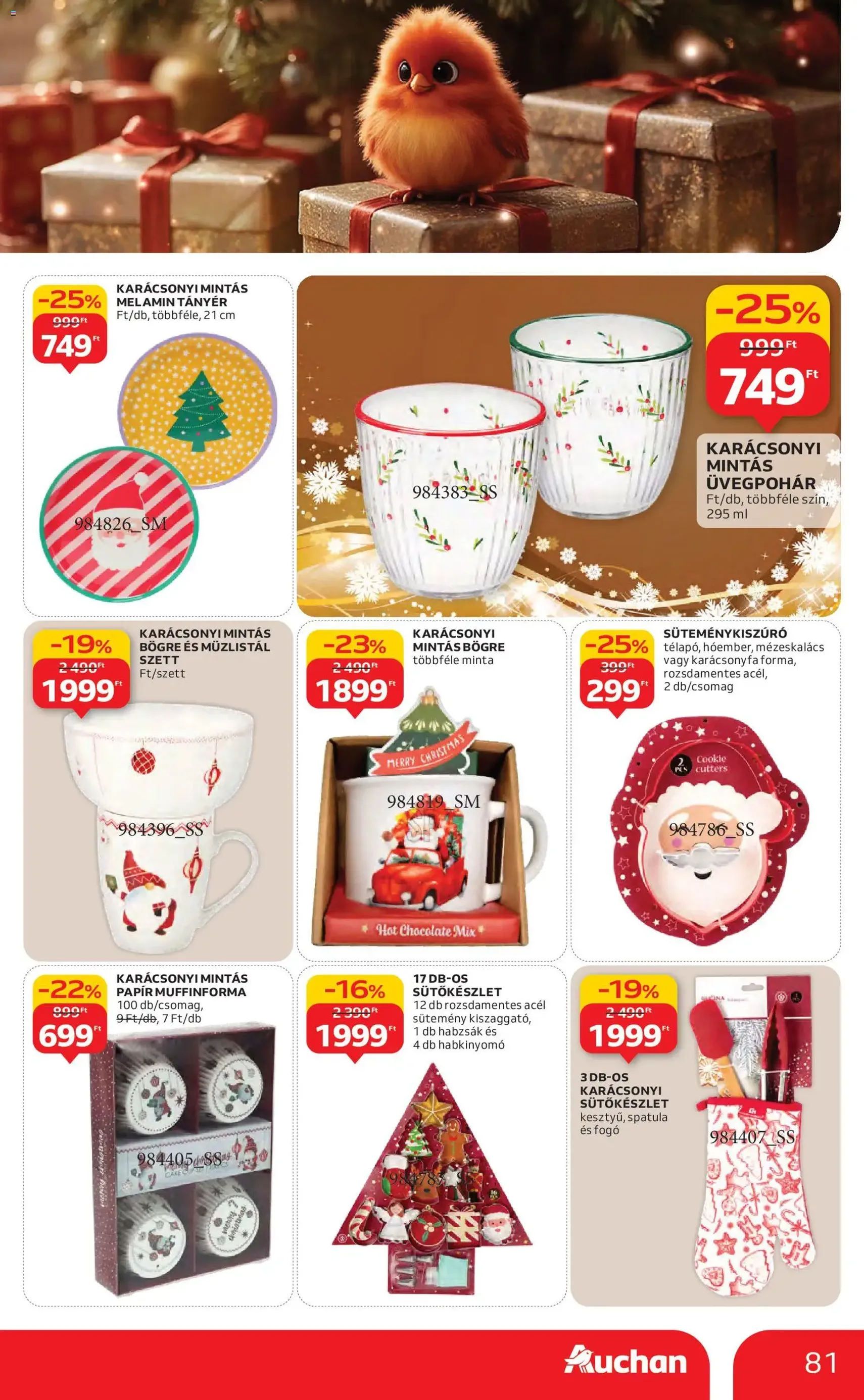 Auchan Akciós újság - 2025.11.27. érvényes szórólap 81 oldal 82 oldalból