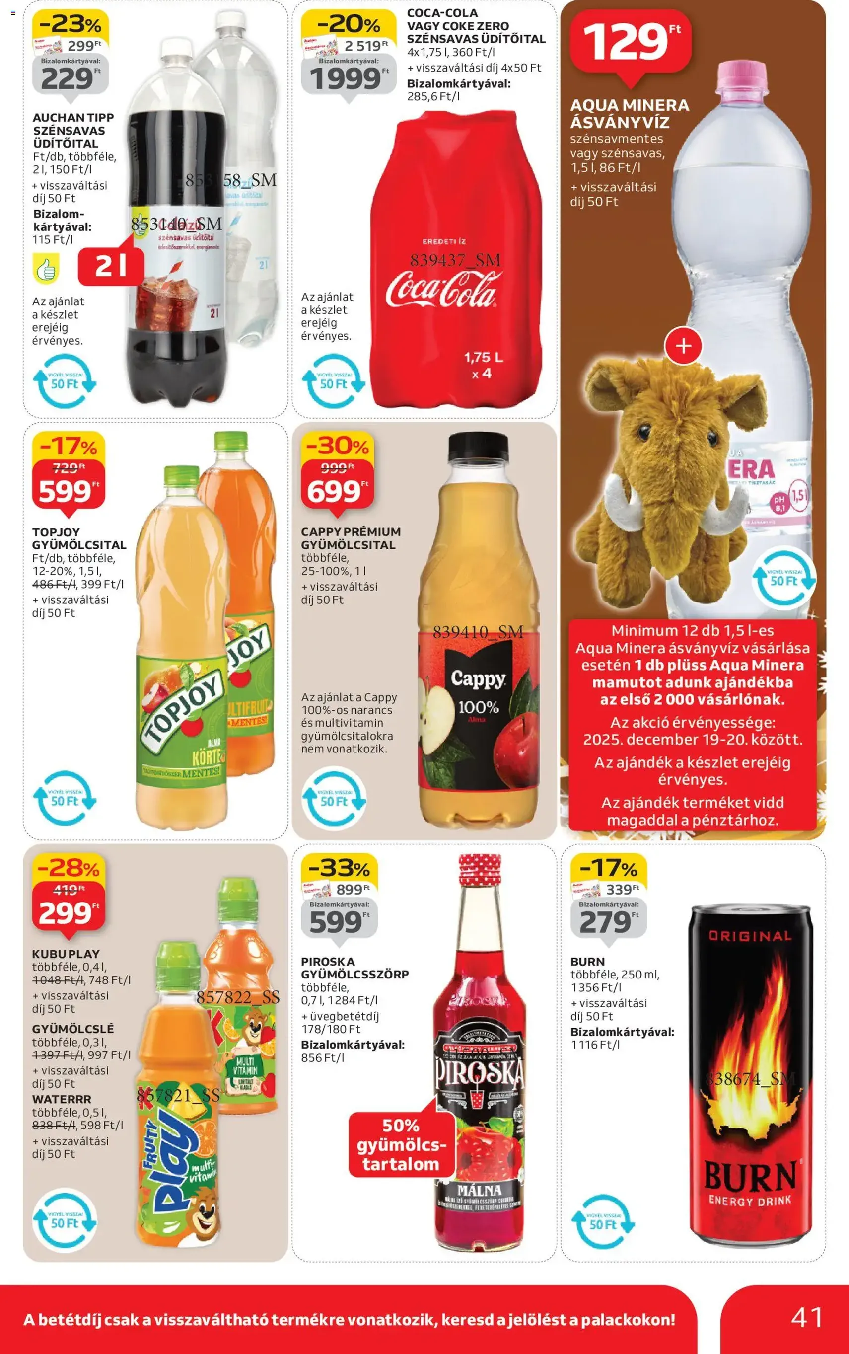 Auchan Akciós újság - 2025.12.18. érvényes szórólap 41 oldal 60 oldalból