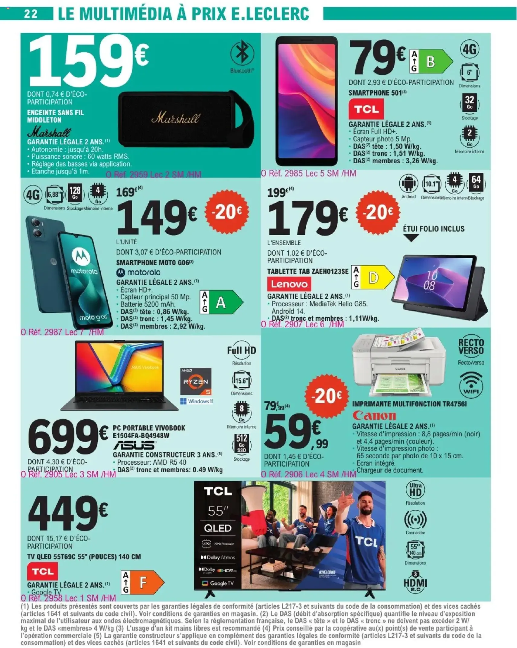 E.Leclerc catalogue - brochure valable à partir du 20/10/2026, page 22 sur 63
