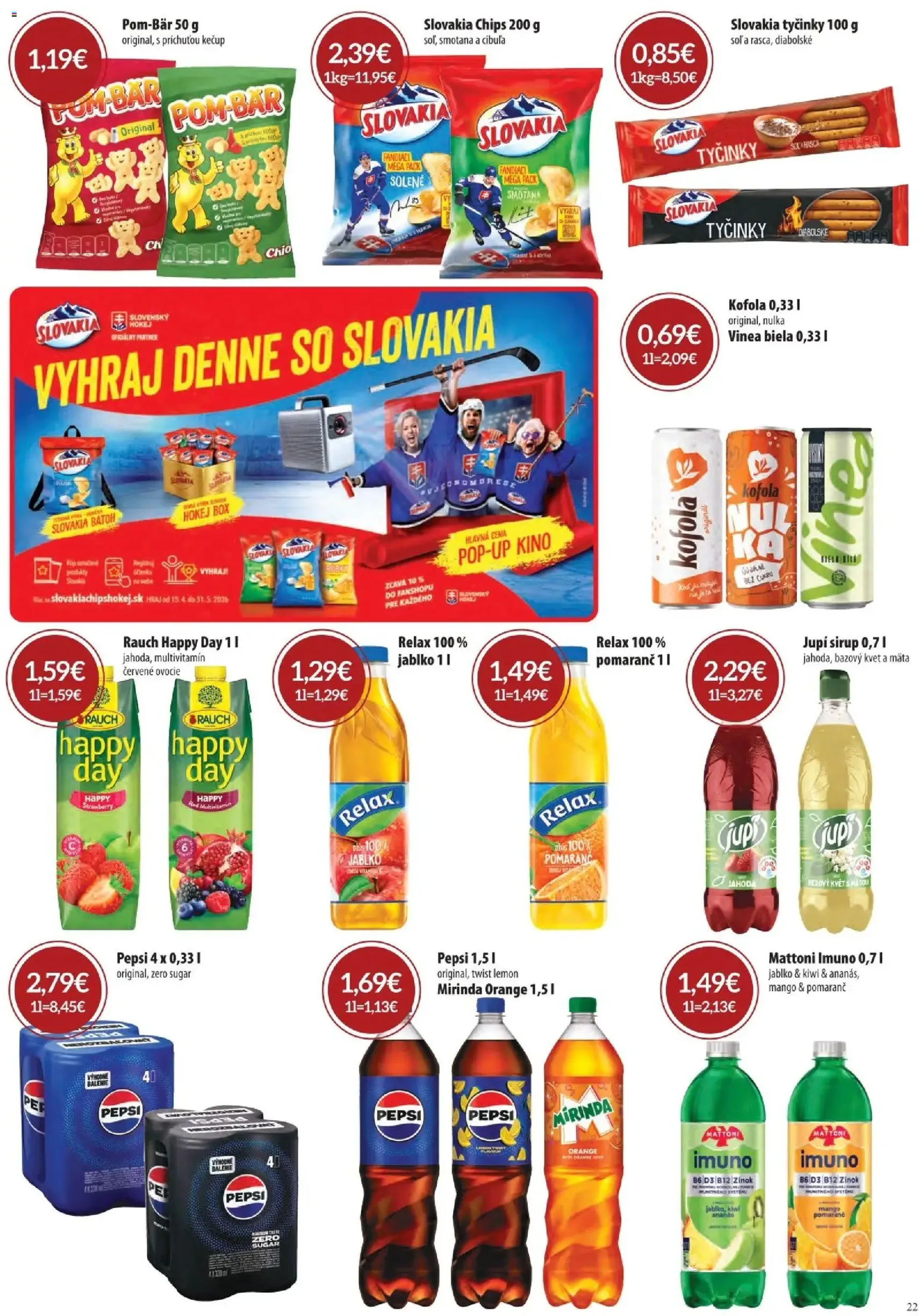 CBA Komfos leták - platný leták od 07.05.2026 strana 23 z 32