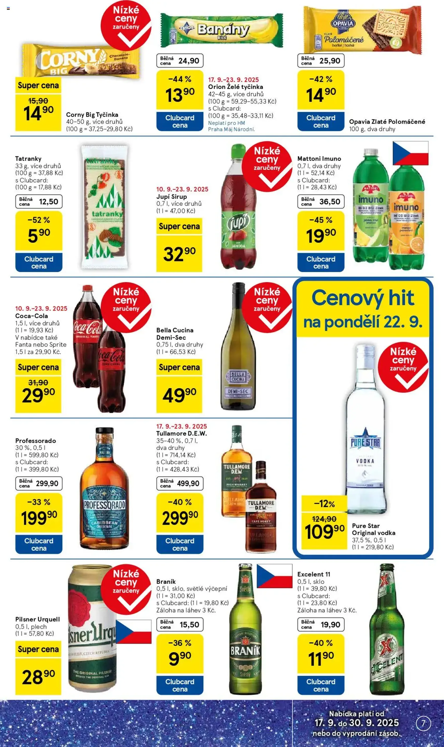 Tesco leták - Hypermarket - platný leták od 17.09.2025 strana 7 z 33