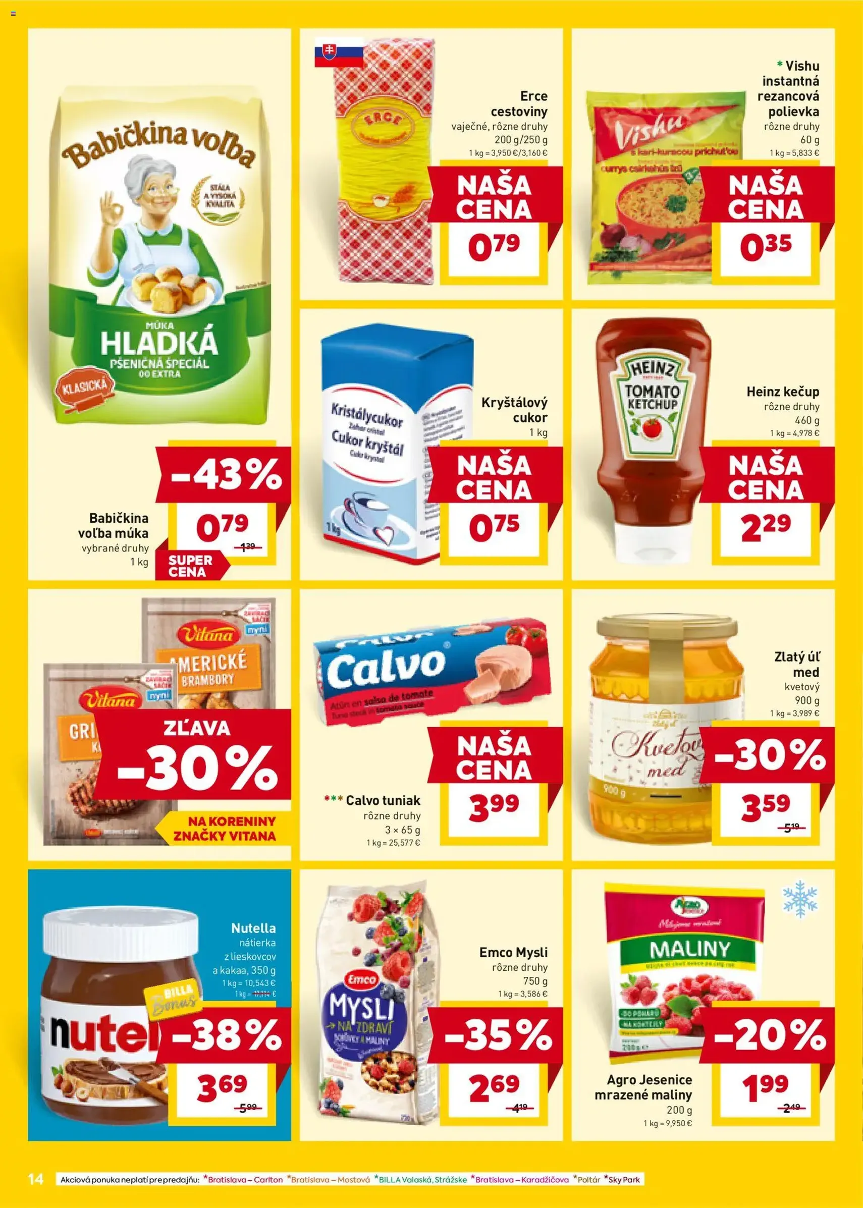 Billa leták - platný leták od 18.02.2026 strana 14 z 24