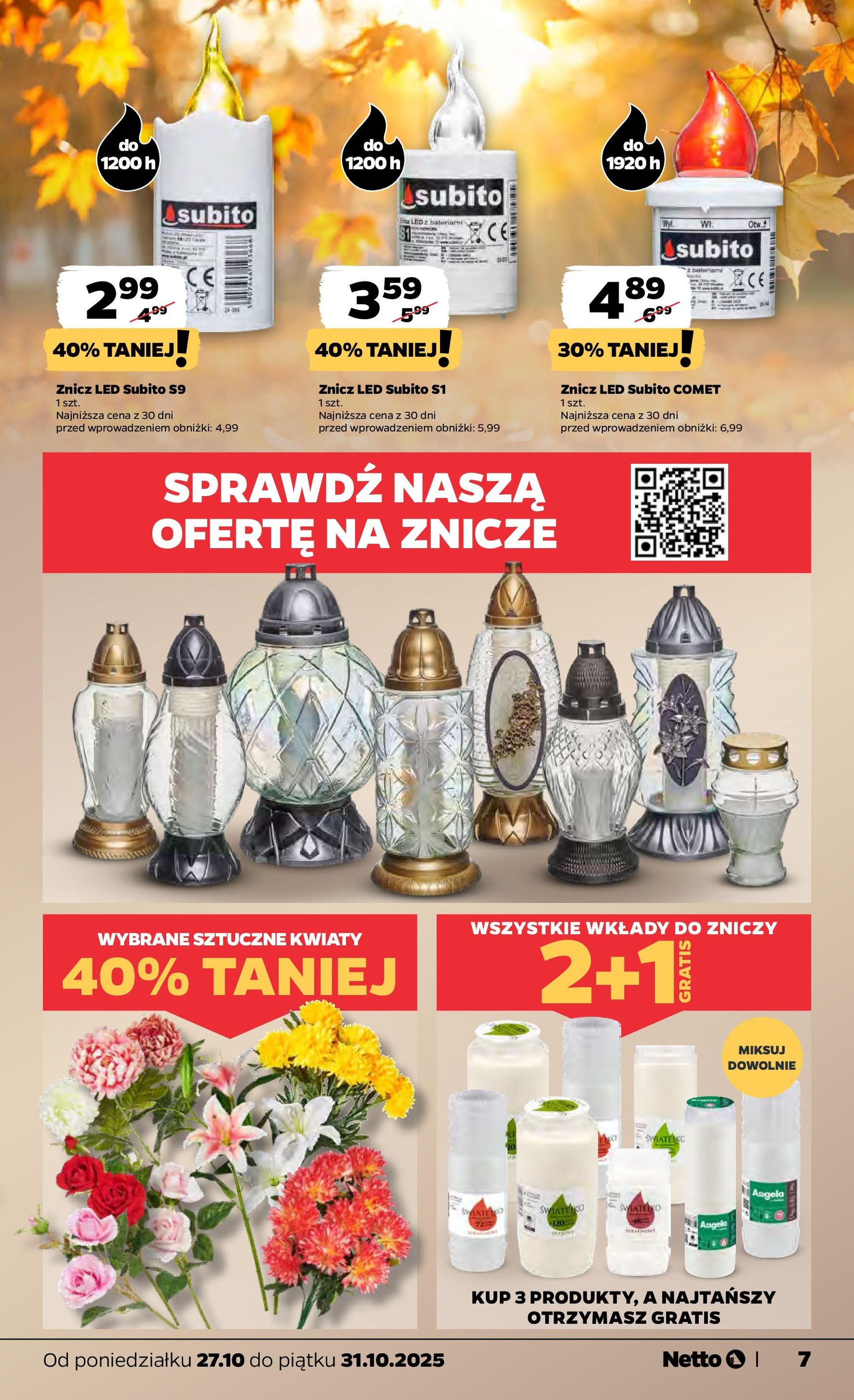 Netto gazetka - Spożywcza - ważny gazetka od 27.10.2025 strona 7 z 32 Netto gazetka - Spożywcza - ważny gazetka od 27.10.2025 strona 7 z 32