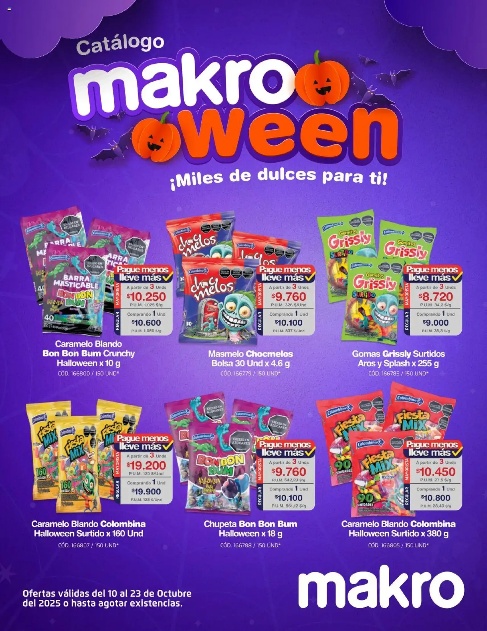 Makro - Catálogo Halloween - folleto válido desde 10/10/2025 página 1 de 9