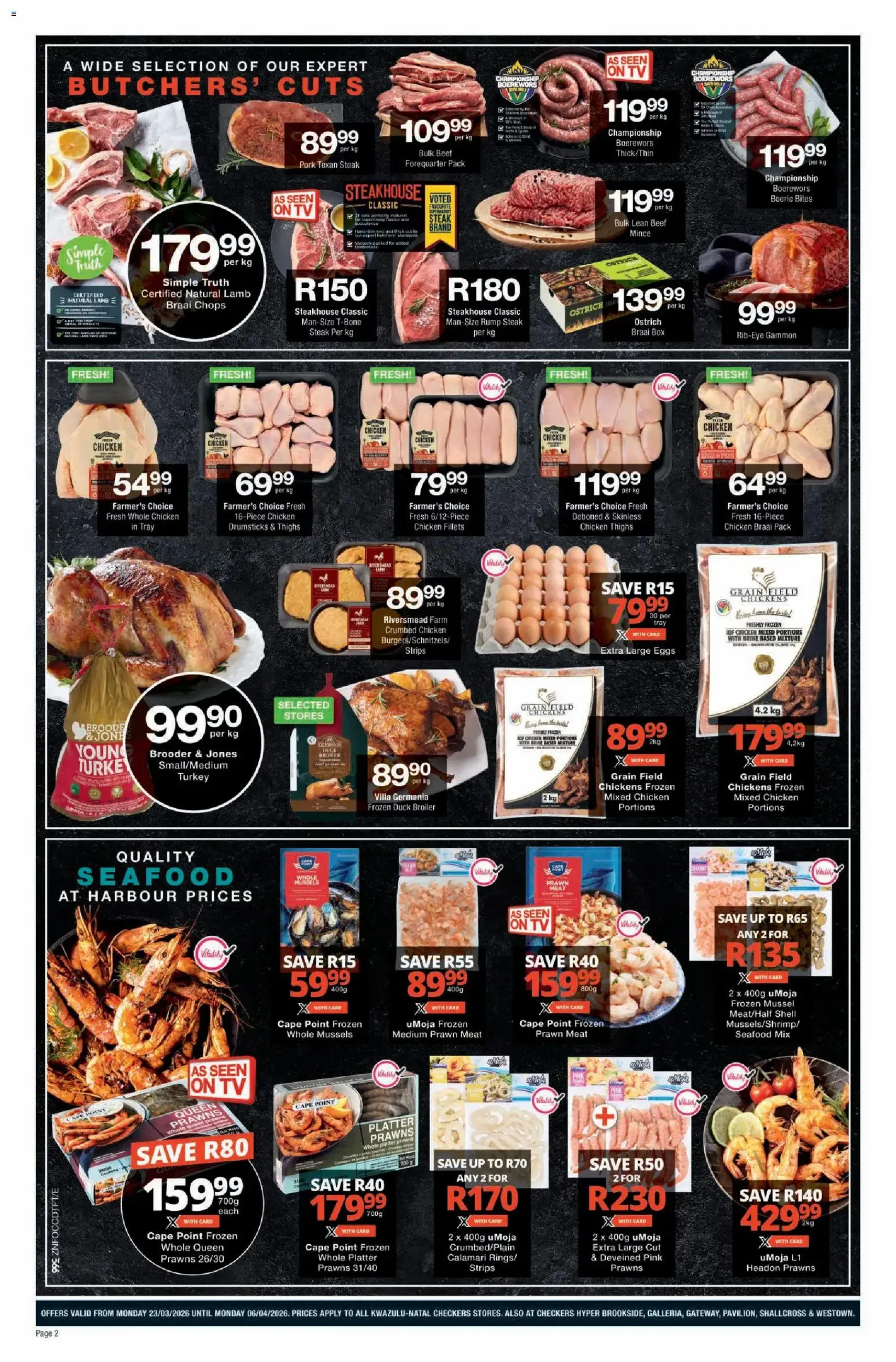 Checkers Specials - valid flyer from 23/03/2026, page 2 of 17