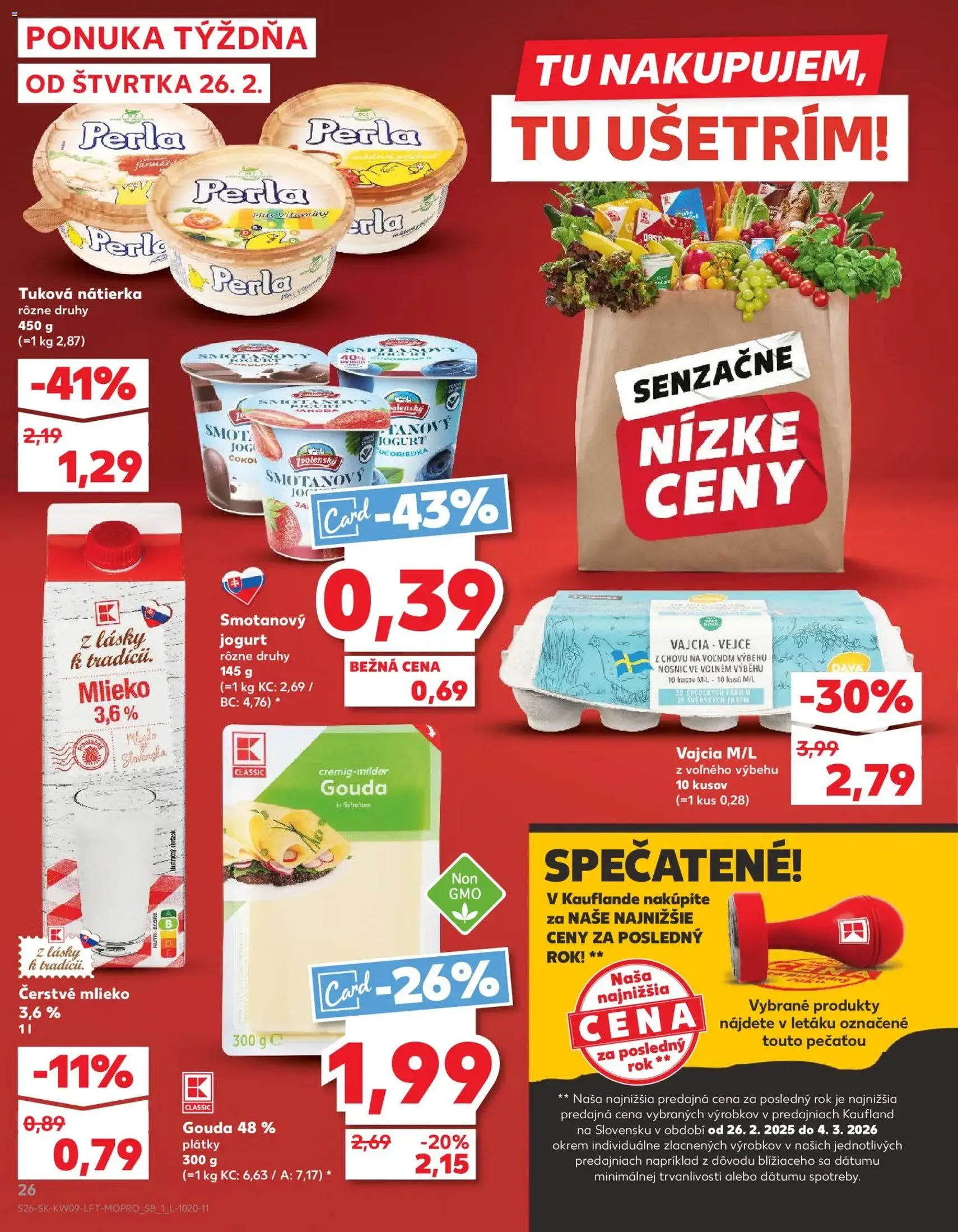 Kaufland SK Akciós újság - 2026.02.26. érvényes szórólap 26 oldal 72 oldalból