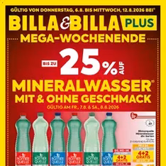 Billa - Flugblatt - Prospekt Vorschau gültig ab 06.08.2026