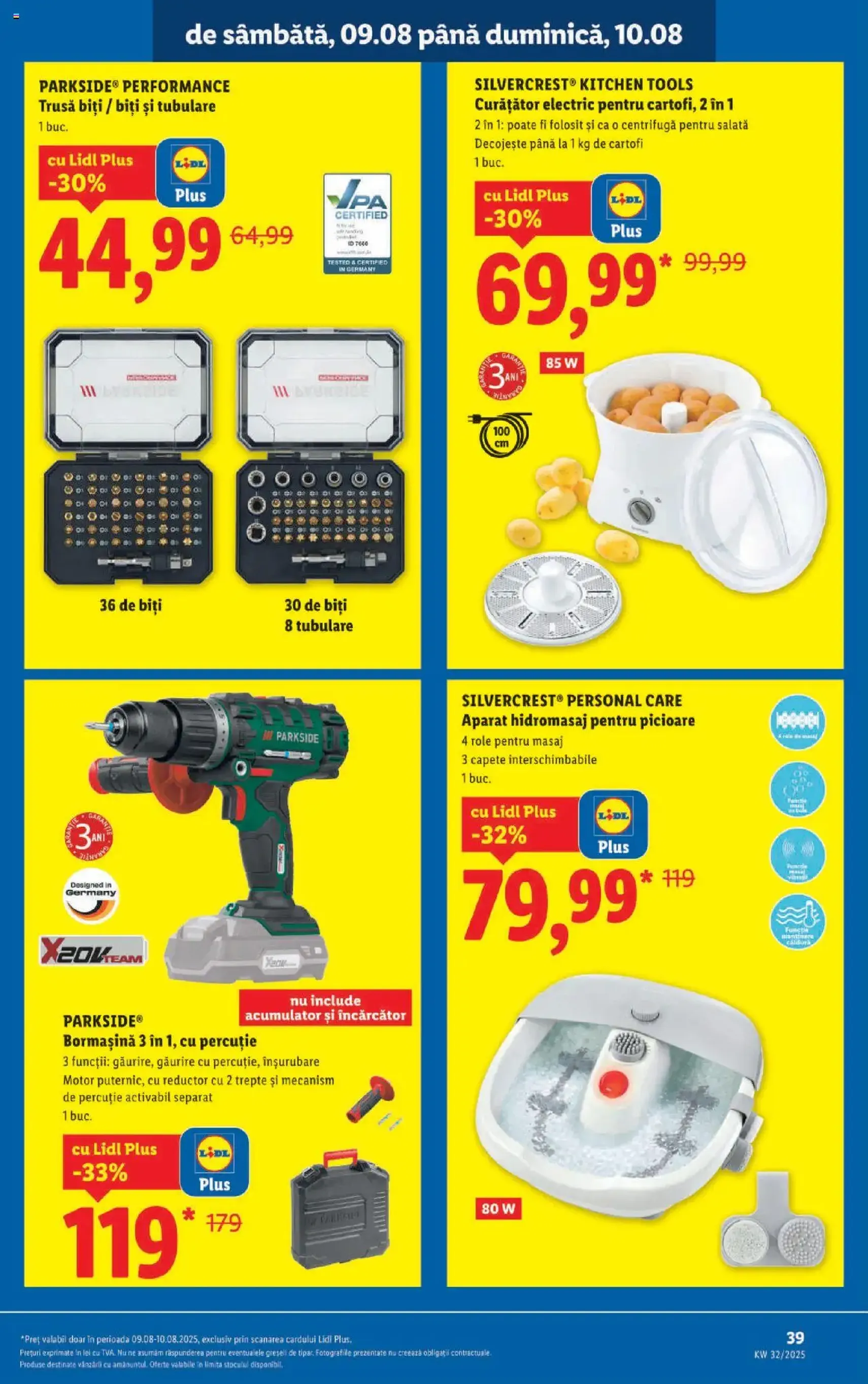 Catalog Lidl - cataloage valabile începând cu 04.08.2025 pagina 39 din 40