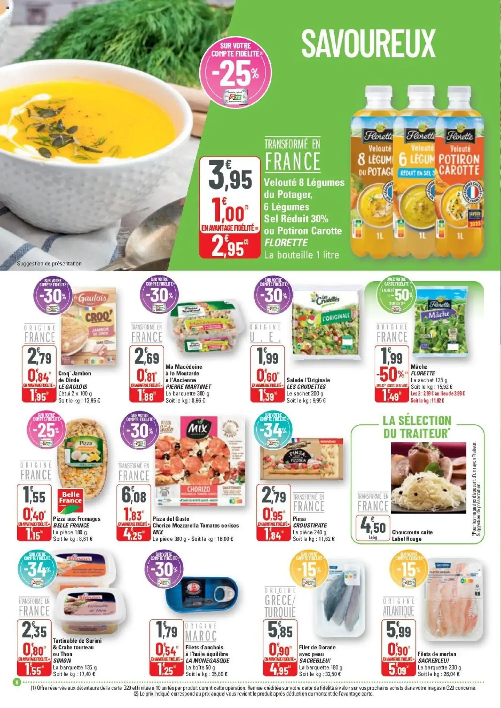 G20 Supermarchés catalogue - brochure valable à partir du 28/01/2026, page 8 sur 20