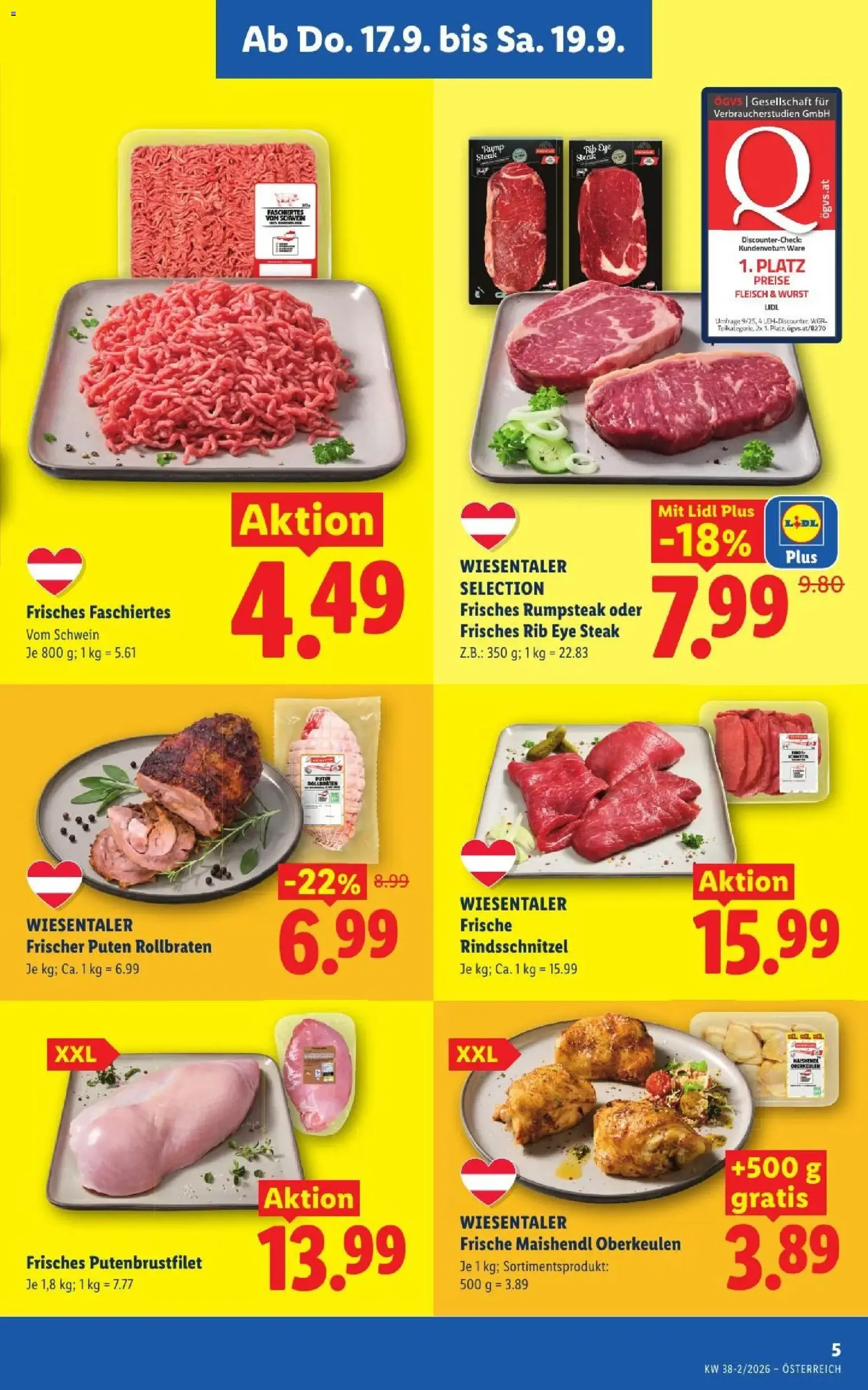 Lidl - Flugblatt - Gültiger Prospekt ab 17.09.2026, Seite 7 von insgesamt 54