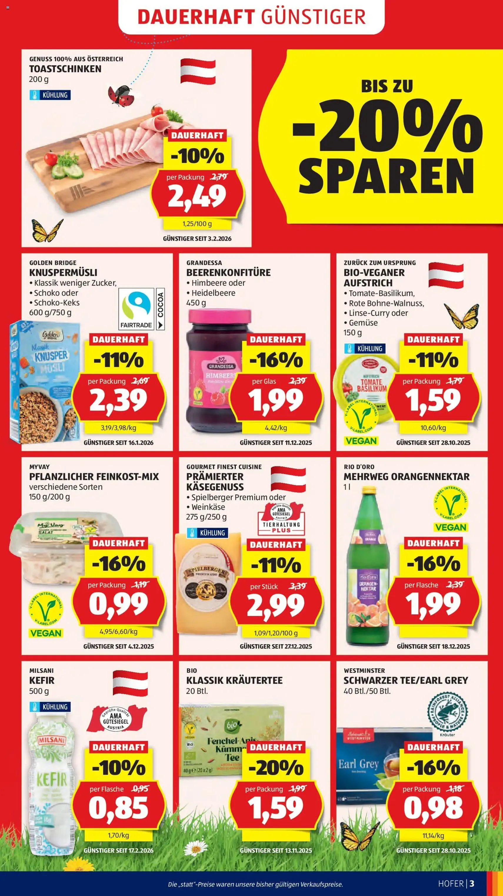 Hofer Flugblatt - Gültiger Prospekt ab 11.03.2026, Seite 5 von insgesamt 48