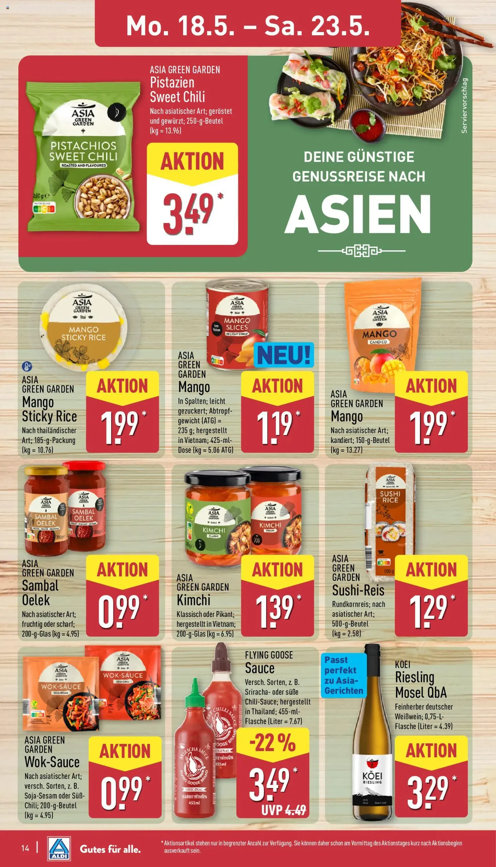 Aldi Prospekt - Gültiger Prospekt ab 18.05.2026, Seite 14 von insgesamt 44