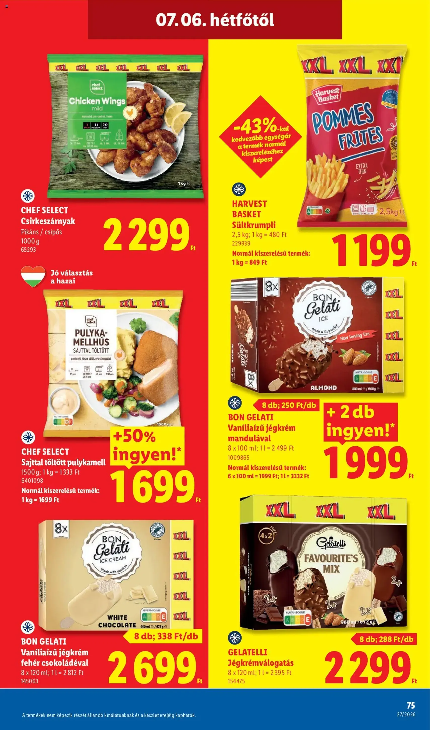Lidl akciós újság - 2026.07.02. érvényes szórólap 75 oldal 86 oldalból